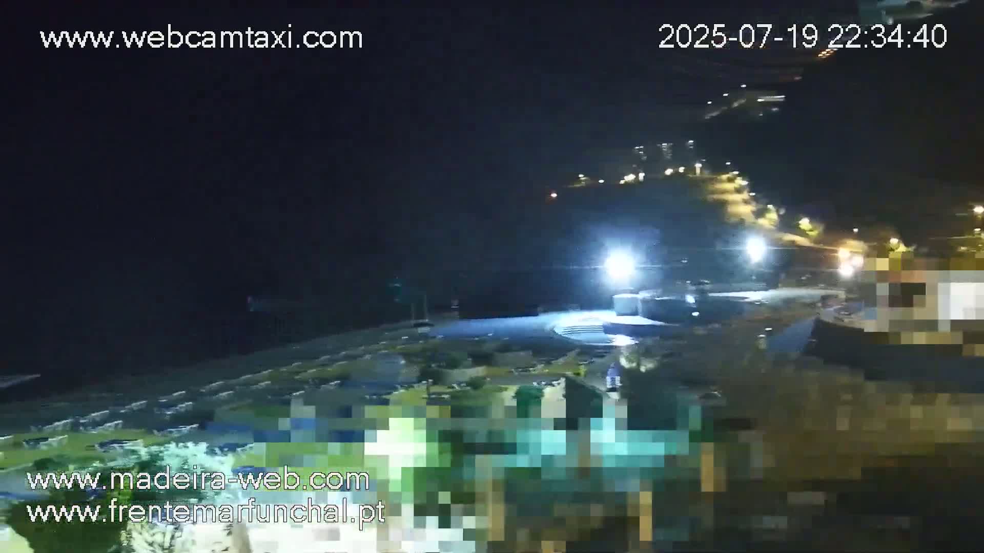 Sao Martinho, Praia da Ponta Gorda Coast Live Cam - Funchal, Madeira, Portugal