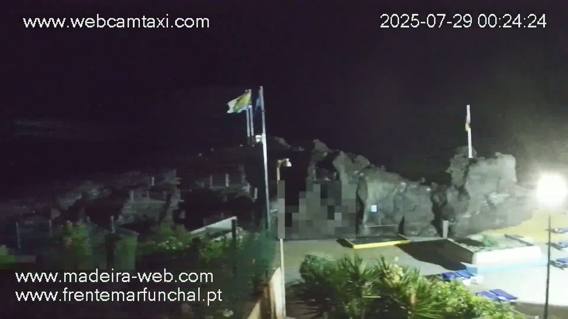 Sao Martinho, Praia da Ponta Gorda Coast Live Cam - Funchal, Madeira, Portugal