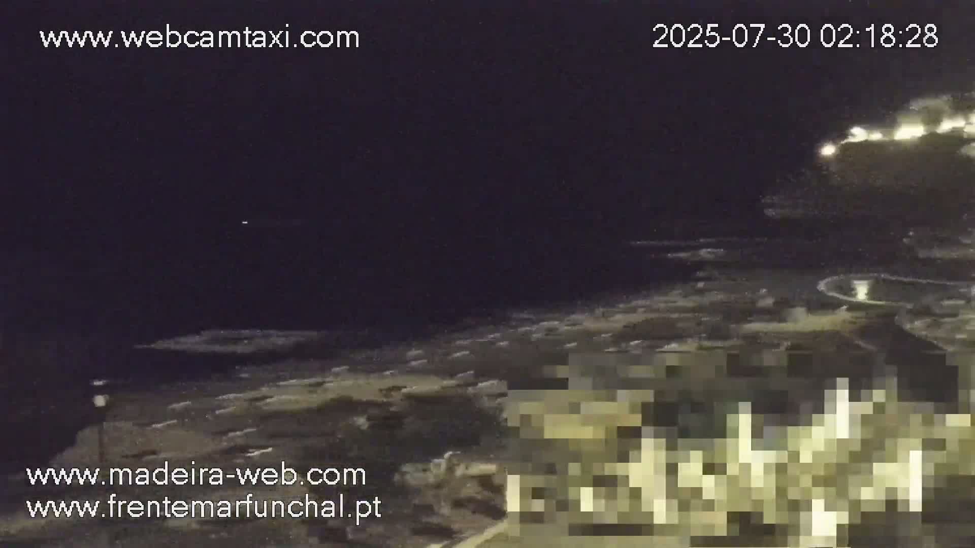 Sao Martinho, Praia da Ponta Gorda Coast Live Cam - Funchal, Madeira, Portugal