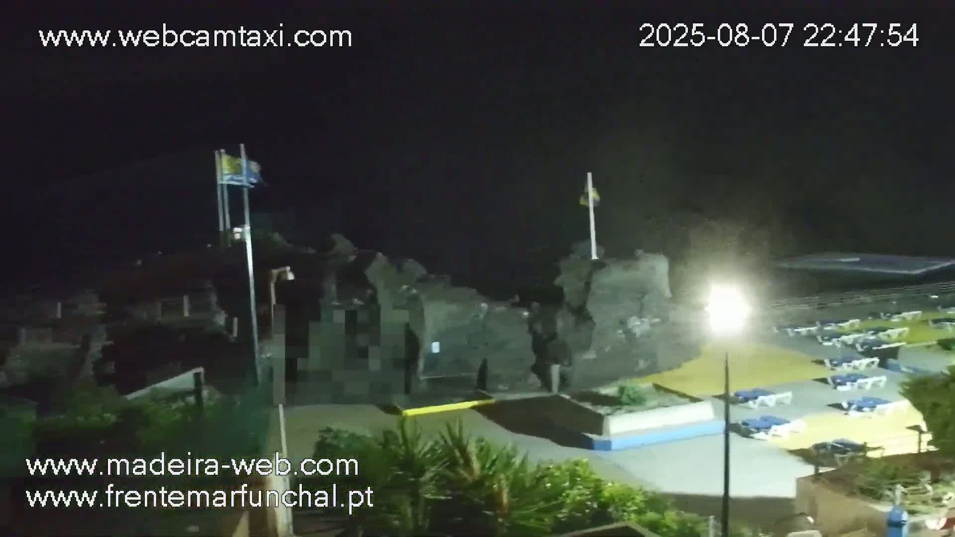 Sao Martinho, Praia da Ponta Gorda Coast Live Cam - Funchal, Madeira, Portugal