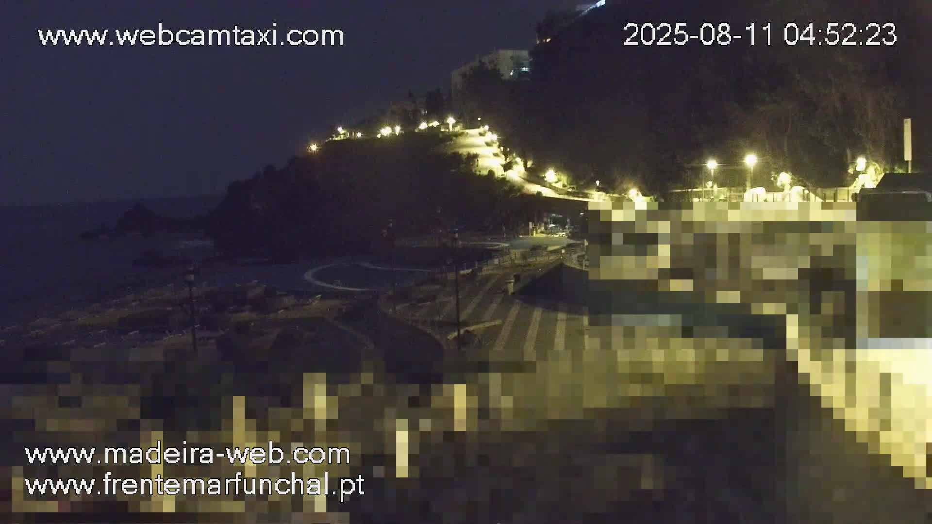 Sao Martinho, Praia da Ponta Gorda Coast Live Cam - Funchal, Madeira, Portugal