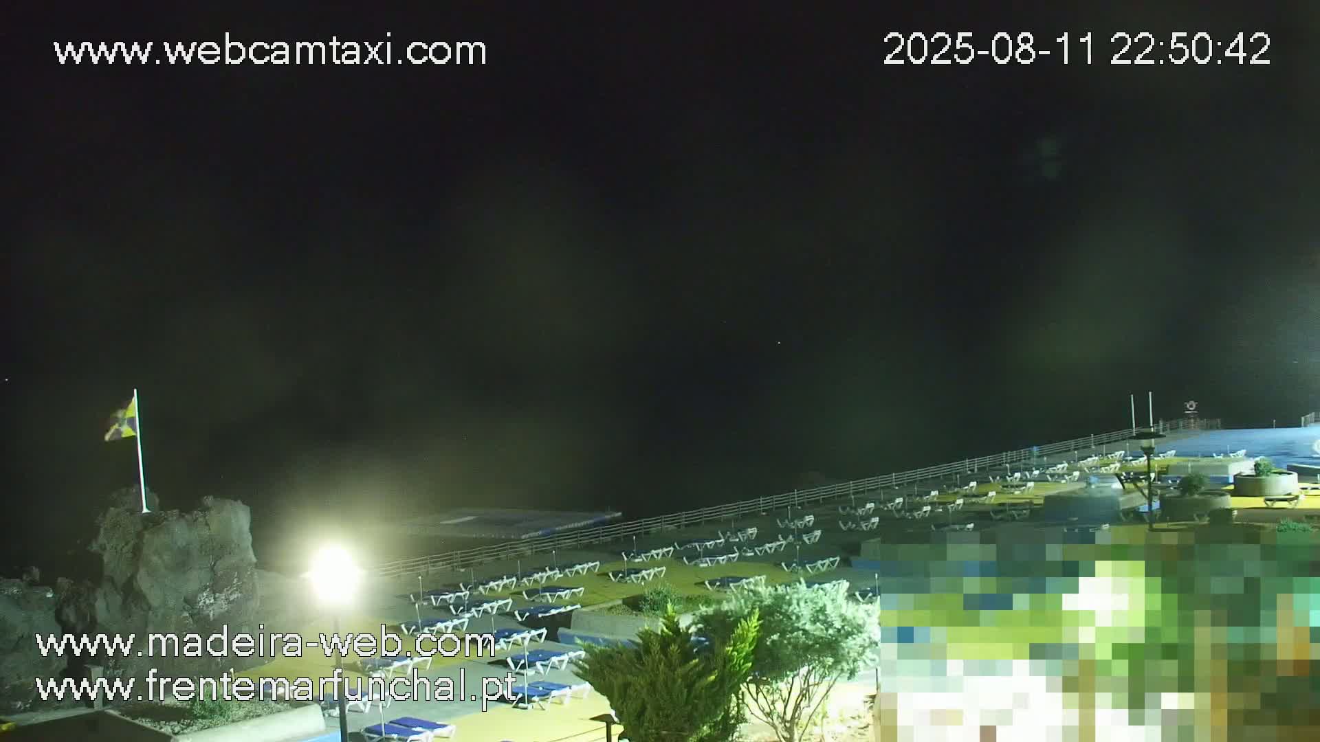 Sao Martinho, Praia da Ponta Gorda Coast Live Cam - Funchal, Madeira, Portugal