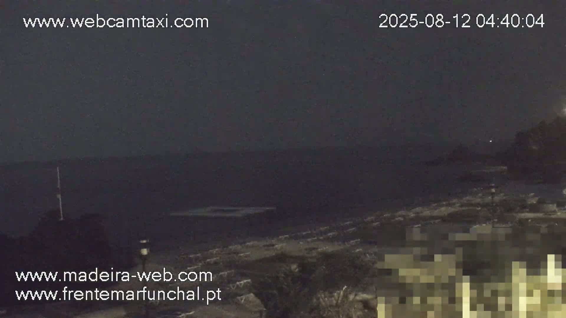 Sao Martinho, Praia da Ponta Gorda Coast Live Cam - Funchal, Madeira, Portugal