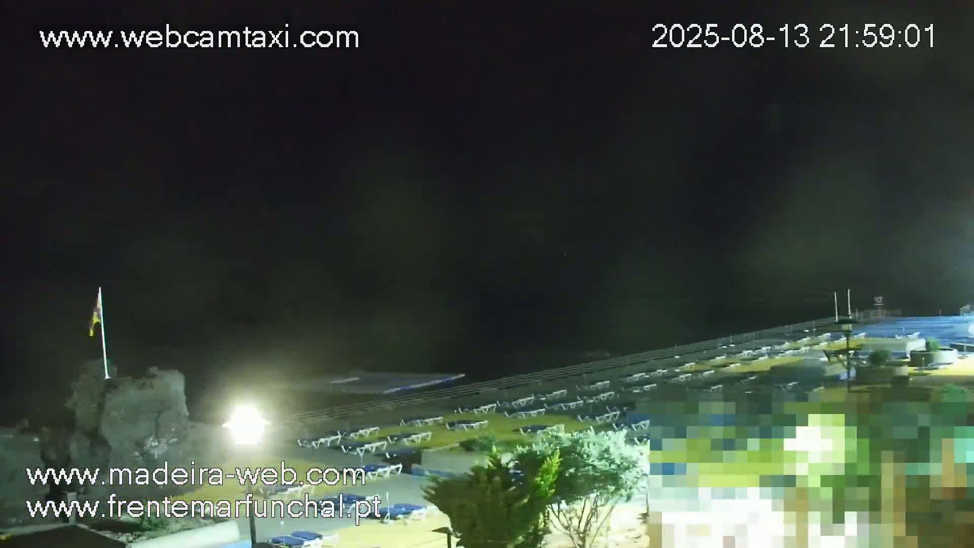 Sao Martinho, Praia da Ponta Gorda Coast Live Cam - Funchal, Madeira, Portugal