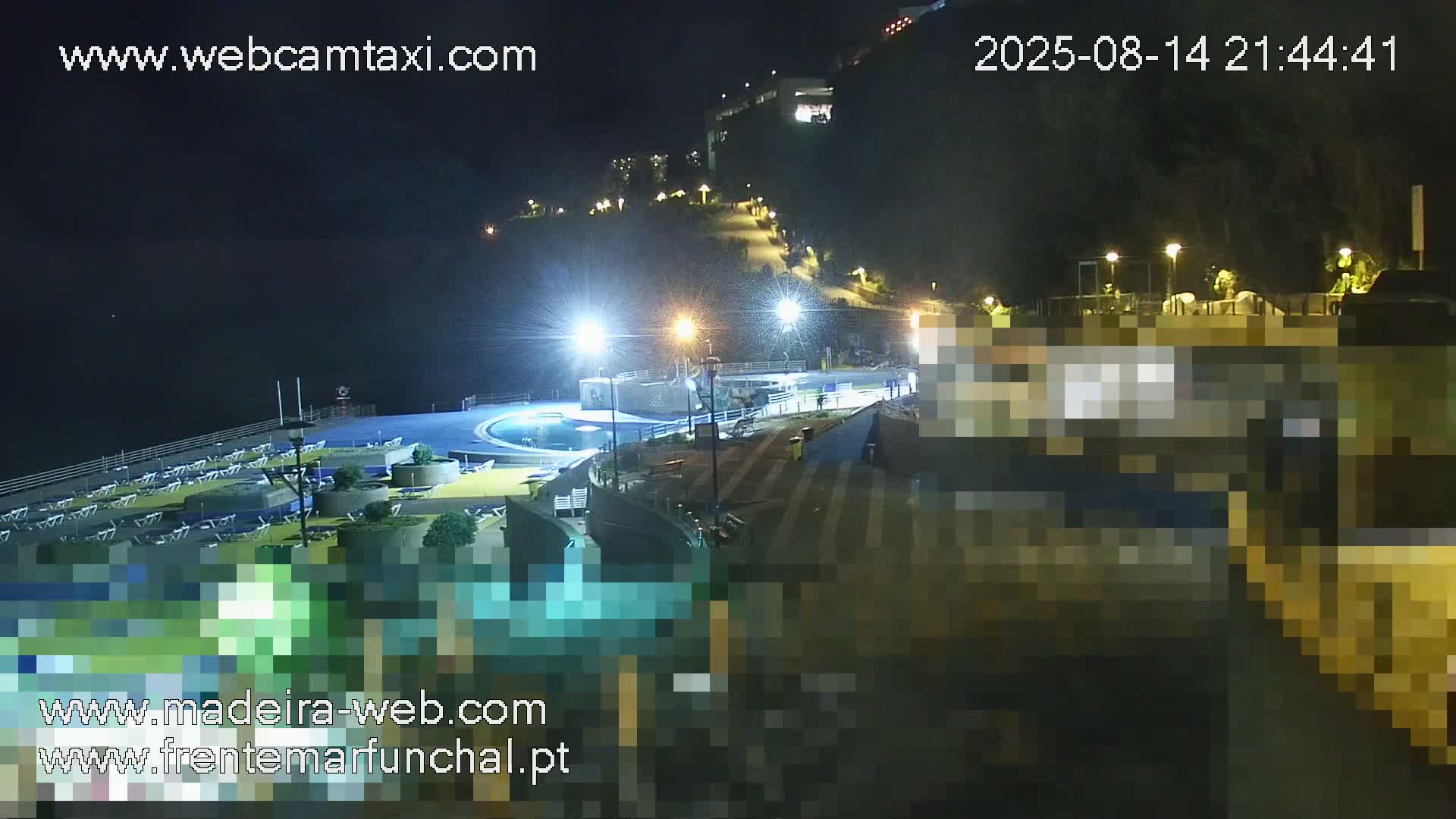 Sao Martinho, Praia da Ponta Gorda Coast Live Cam - Funchal, Madeira, Portugal