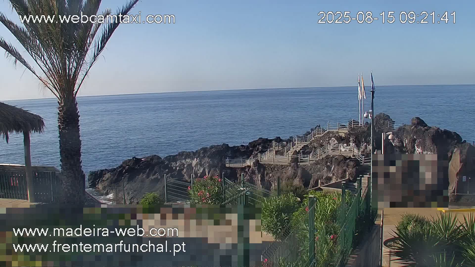 Sao Martinho, Praia da Ponta Gorda Coast Live Cam - Funchal, Madeira, Portugal