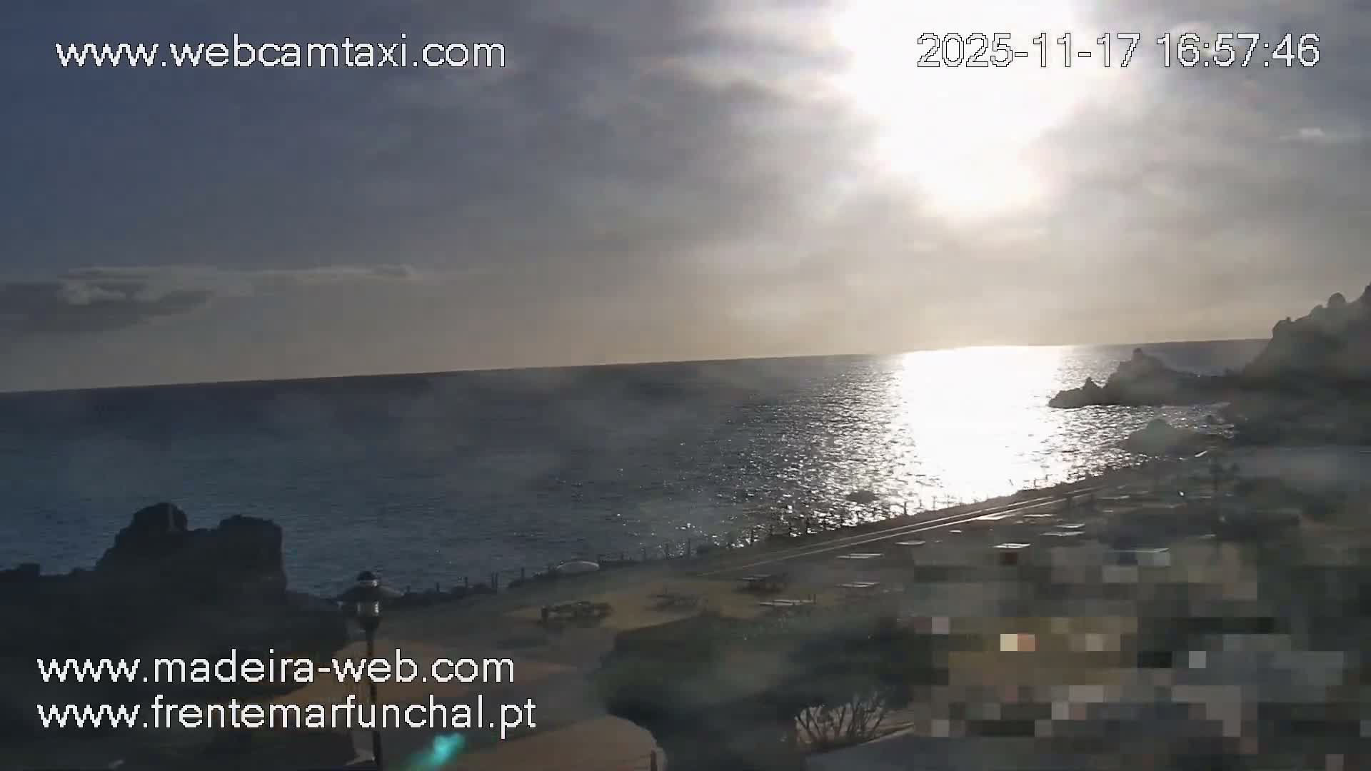 Sao Martinho, Praia da Ponta Gorda Coast Live Cam - Funchal, Madeira, Portugal