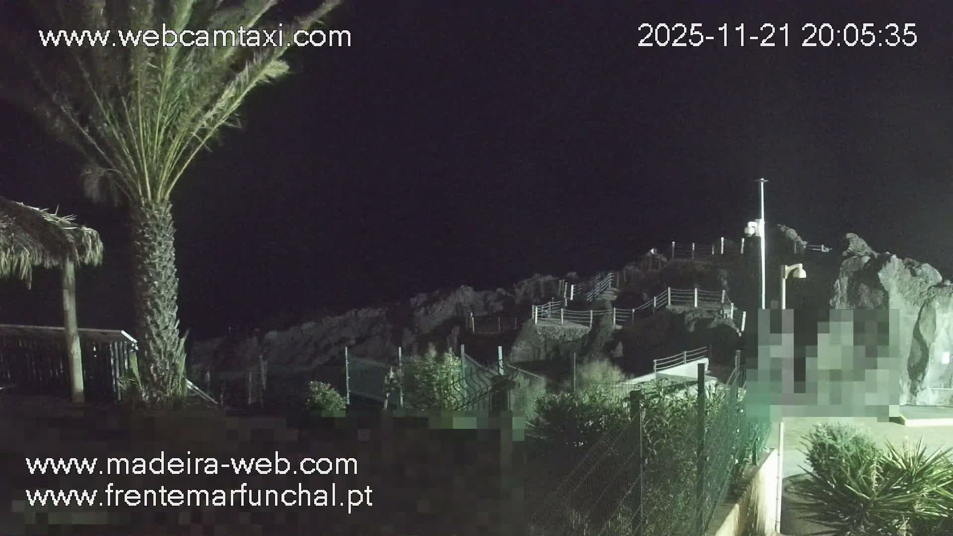 Sao Martinho, Praia da Ponta Gorda Coast Live Cam - Funchal, Madeira, Portugal