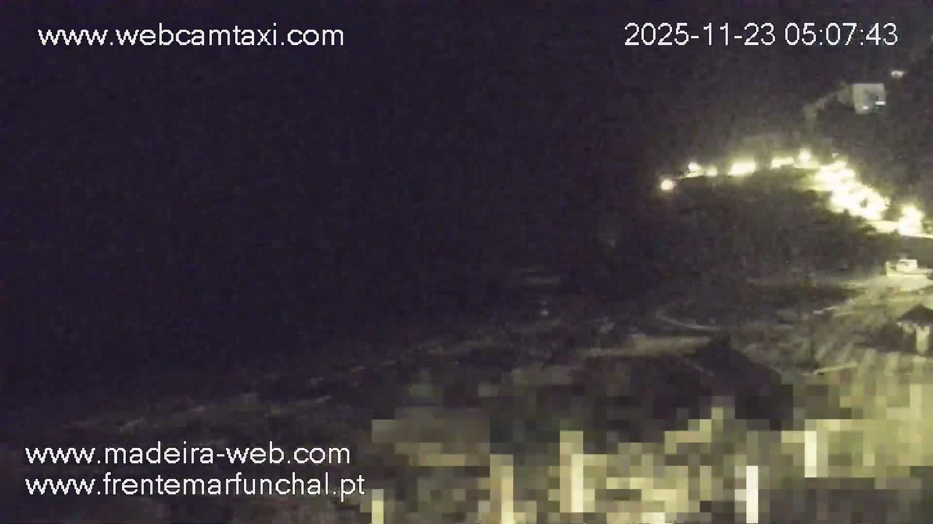 Sao Martinho, Praia da Ponta Gorda Coast Live Cam - Funchal, Madeira, Portugal