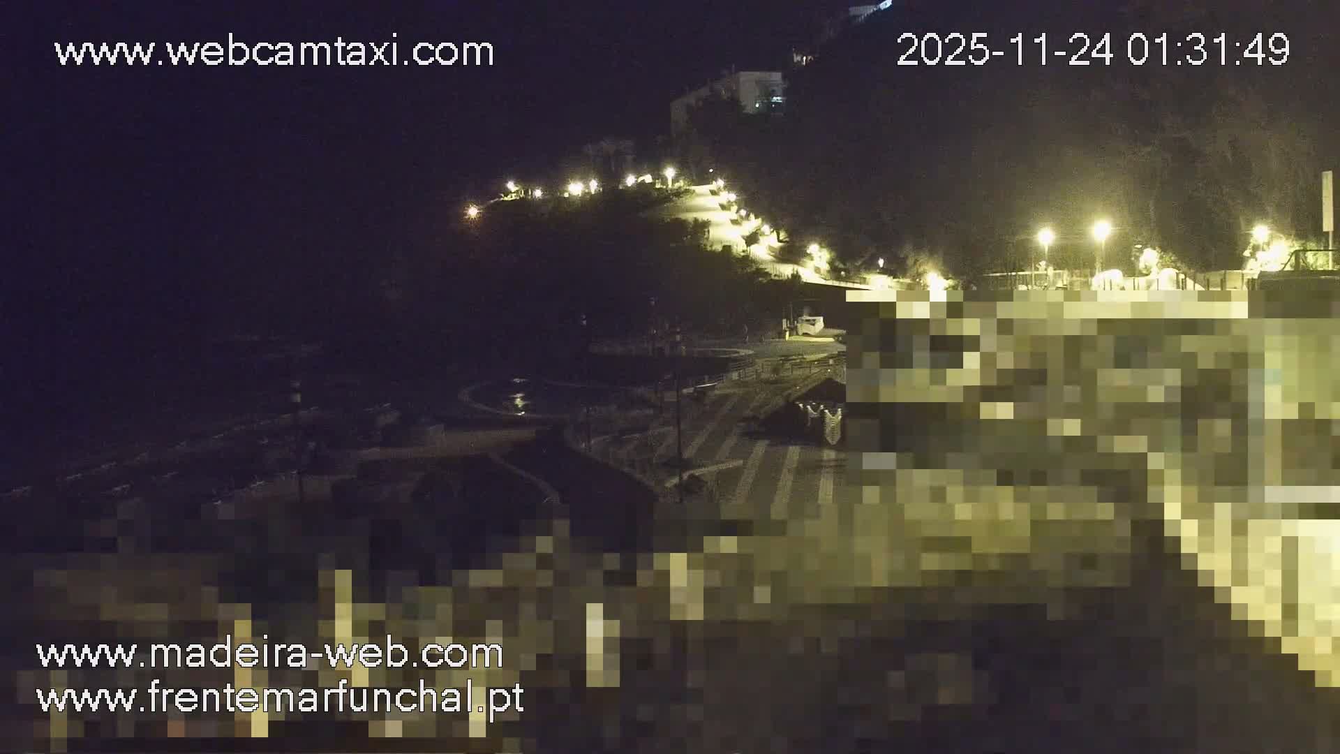 Sao Martinho, Praia da Ponta Gorda Coast Live Cam - Funchal, Madeira, Portugal
