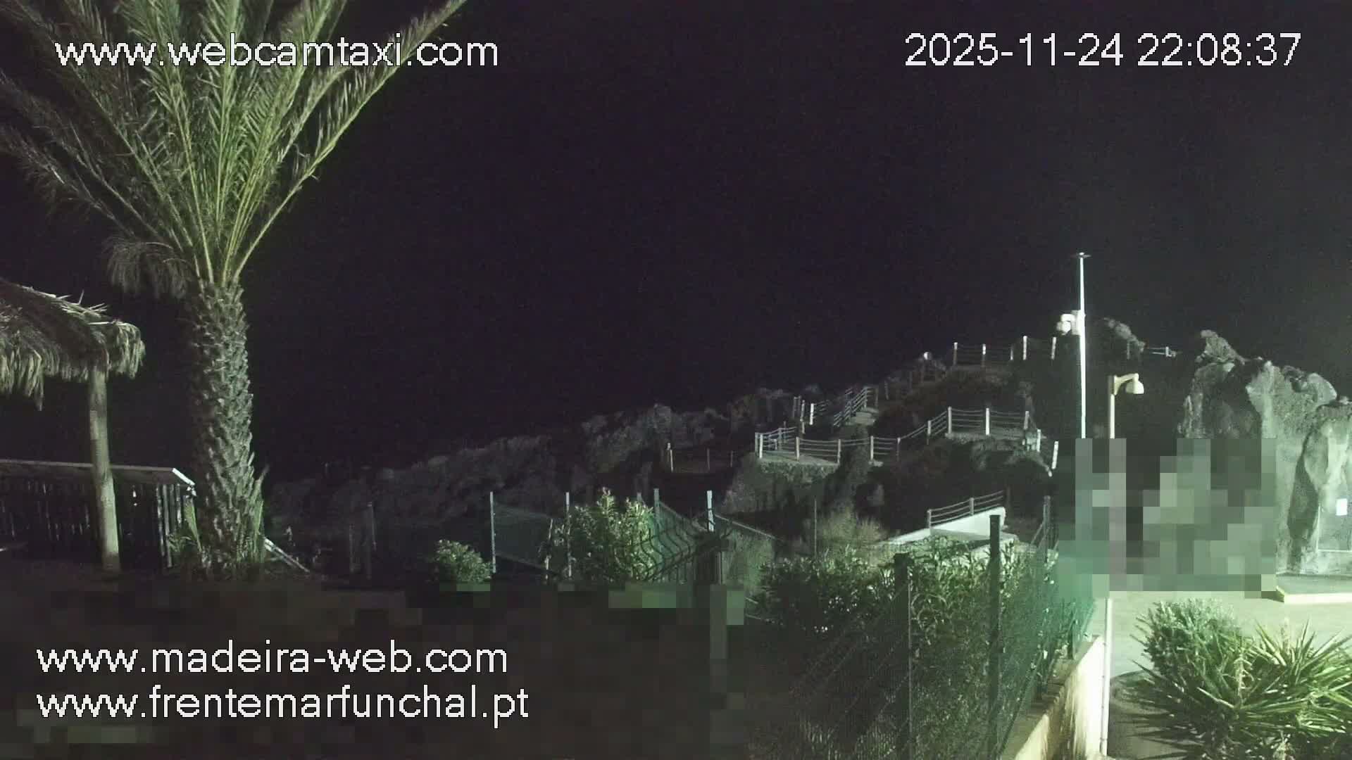 Sao Martinho, Praia da Ponta Gorda Coast Live Cam - Funchal, Madeira, Portugal