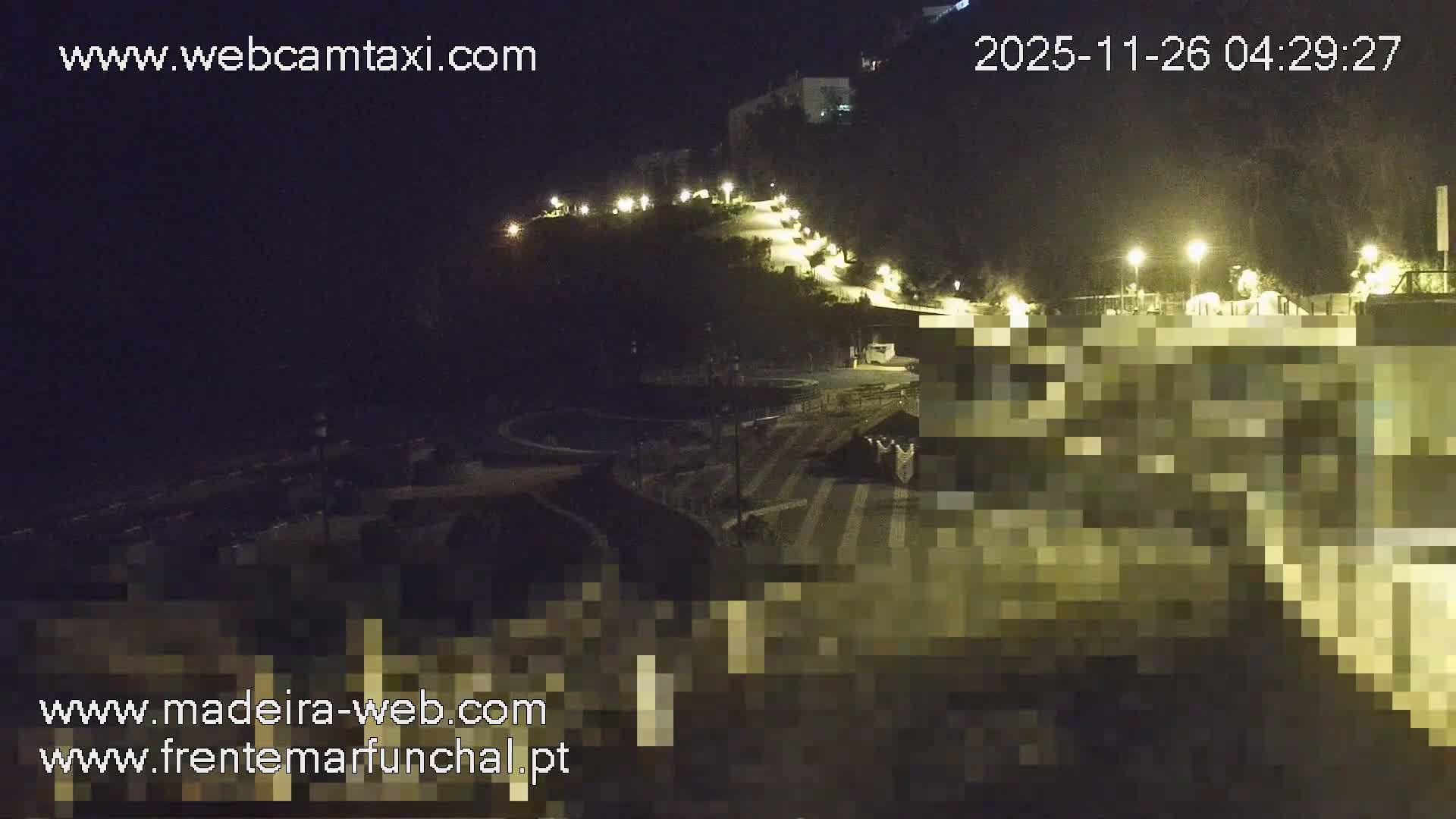 Sao Martinho, Praia da Ponta Gorda Coast Live Cam - Funchal, Madeira, Portugal