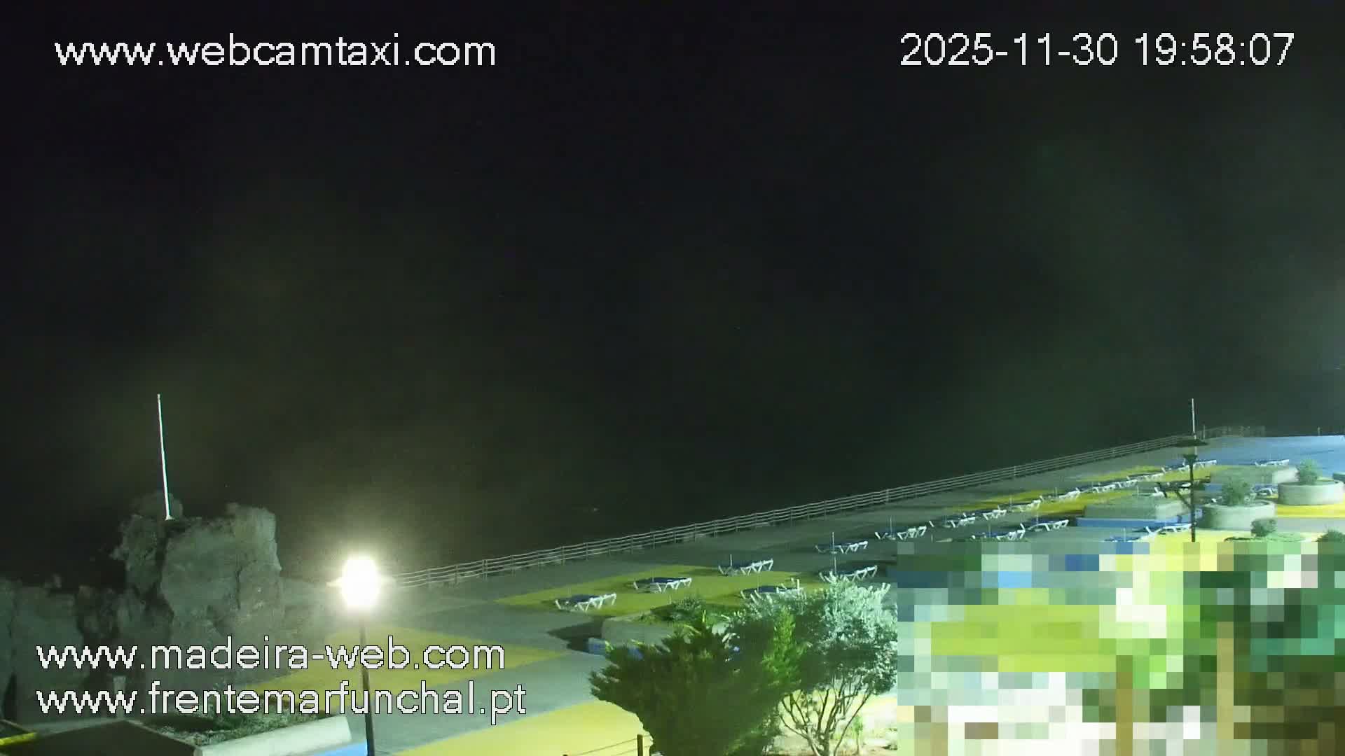 Sao Martinho, Praia da Ponta Gorda Coast Live Cam - Funchal, Madeira, Portugal