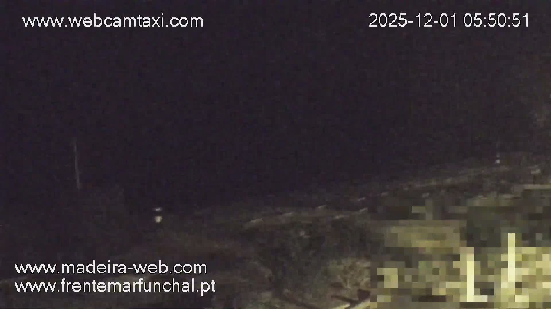 Sao Martinho, Praia da Ponta Gorda Coast Live Cam - Funchal, Madeira, Portugal