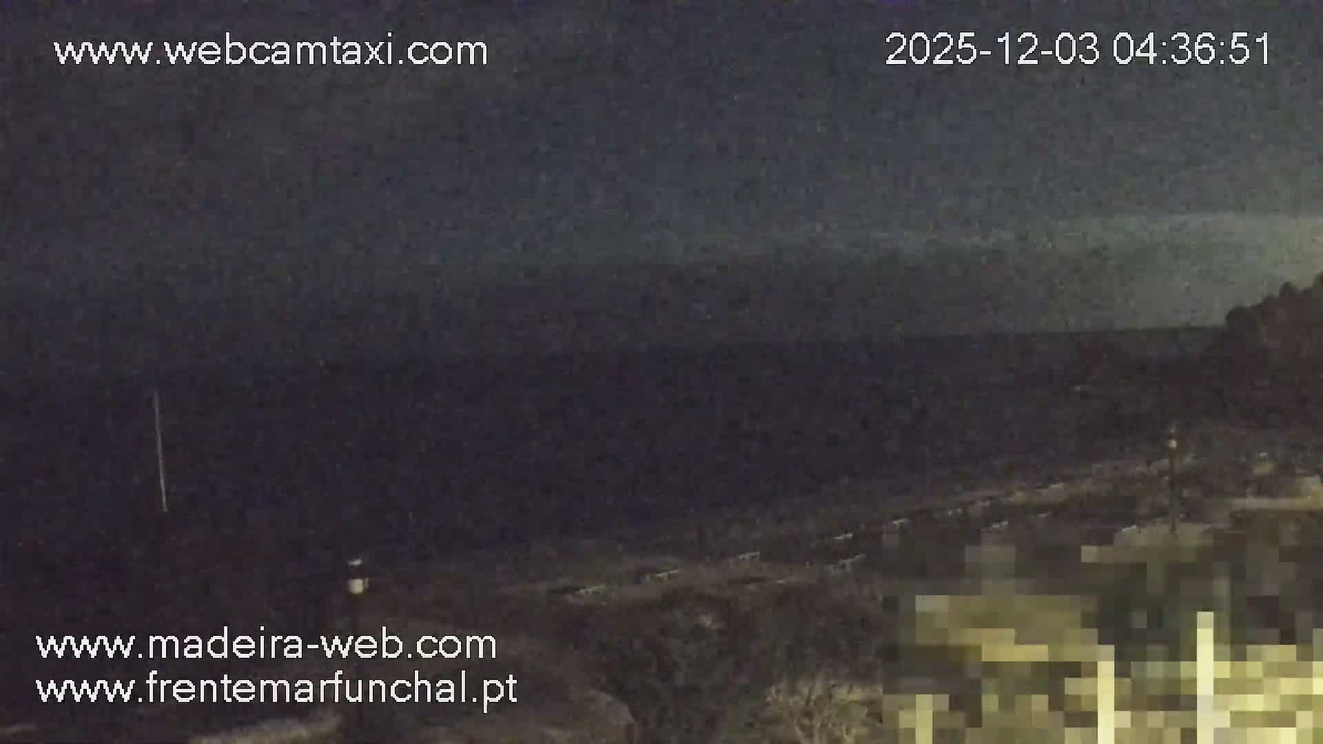 Sao Martinho, Praia da Ponta Gorda Coast Live Cam - Funchal, Madeira, Portugal