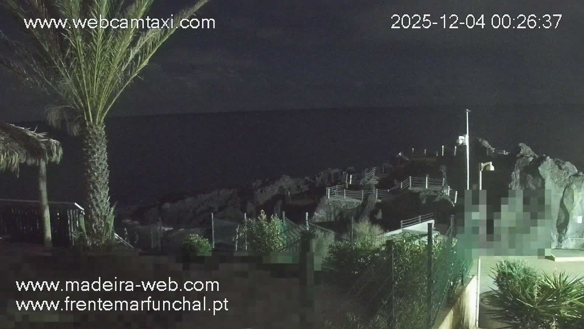 Sao Martinho, Praia da Ponta Gorda Coast Live Cam - Funchal, Madeira, Portugal