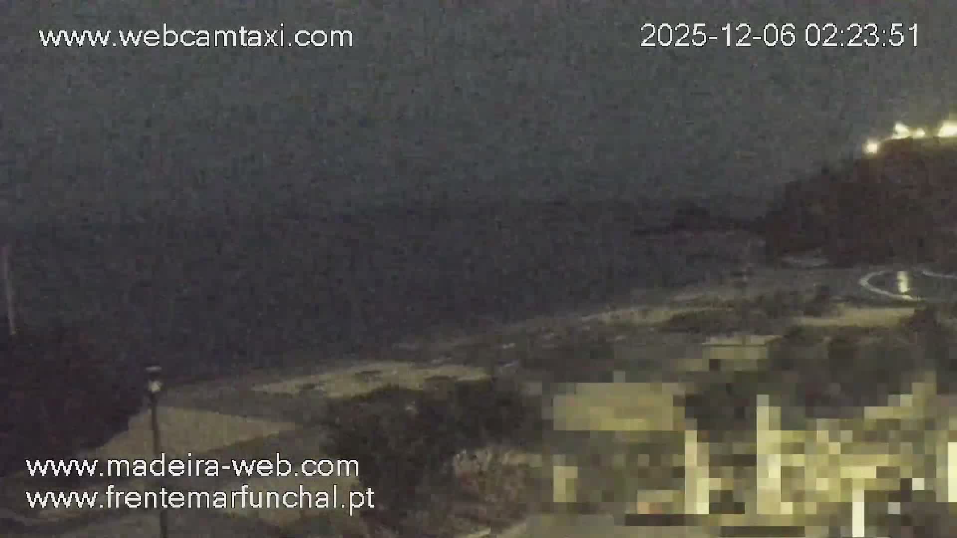 Sao Martinho, Praia da Ponta Gorda Coast Live Cam - Funchal, Madeira, Portugal