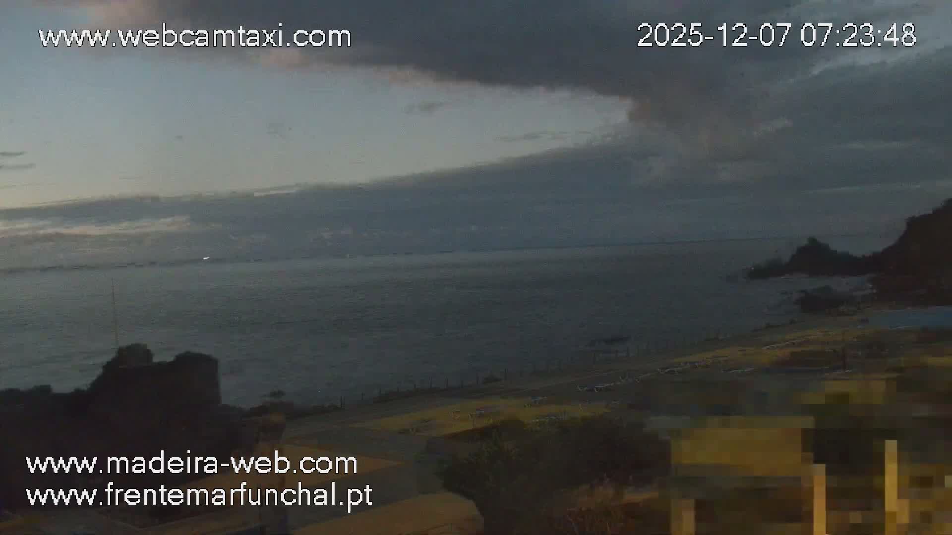 Sao Martinho, Praia da Ponta Gorda Coast Live Cam - Funchal, Madeira, Portugal