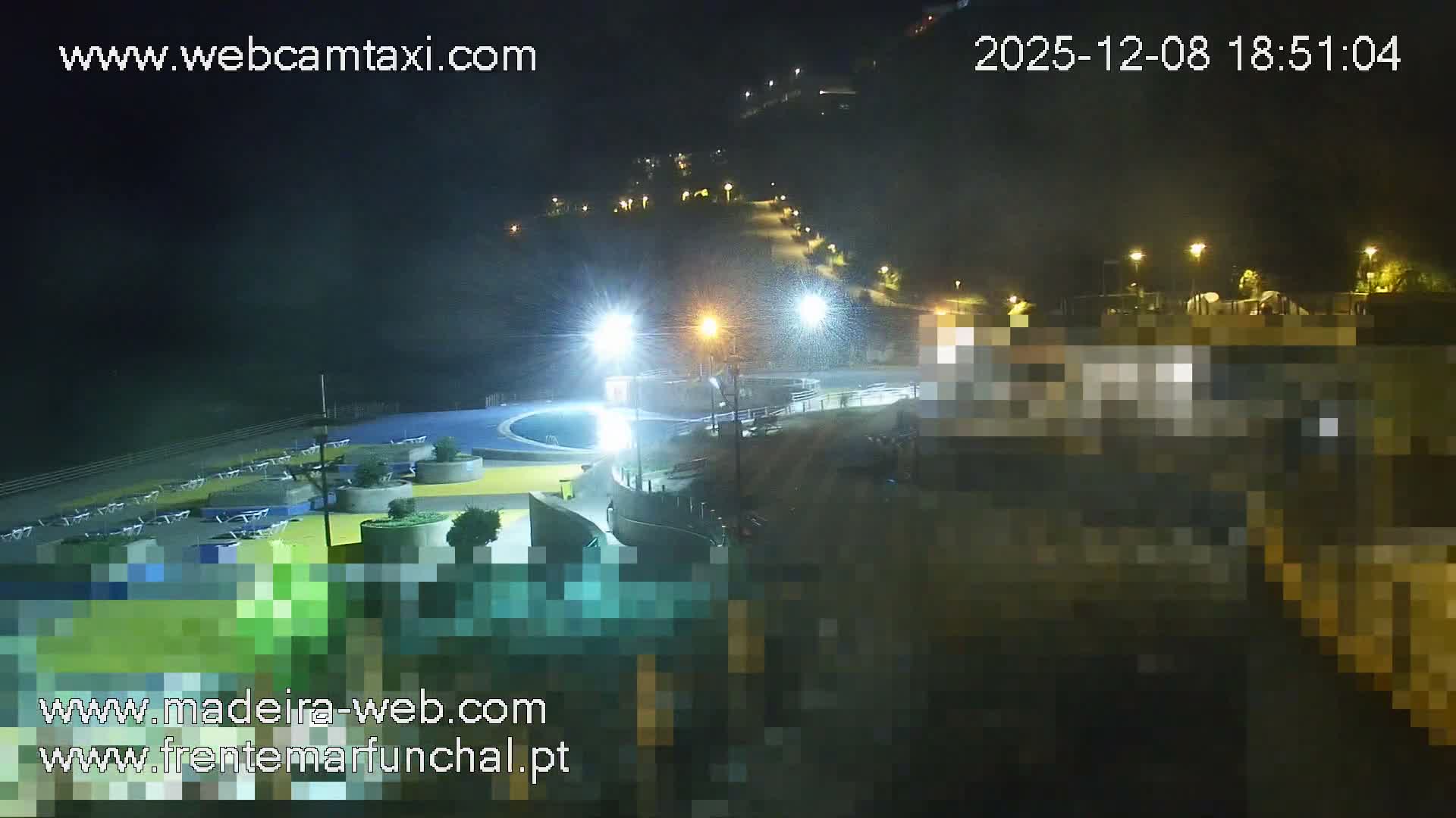Sao Martinho, Praia da Ponta Gorda Coast Live Cam - Funchal, Madeira, Portugal