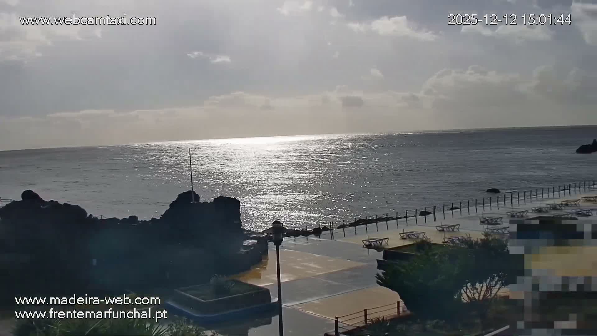 Sao Martinho, Praia da Ponta Gorda Coast Live Cam - Funchal, Madeira, Portugal