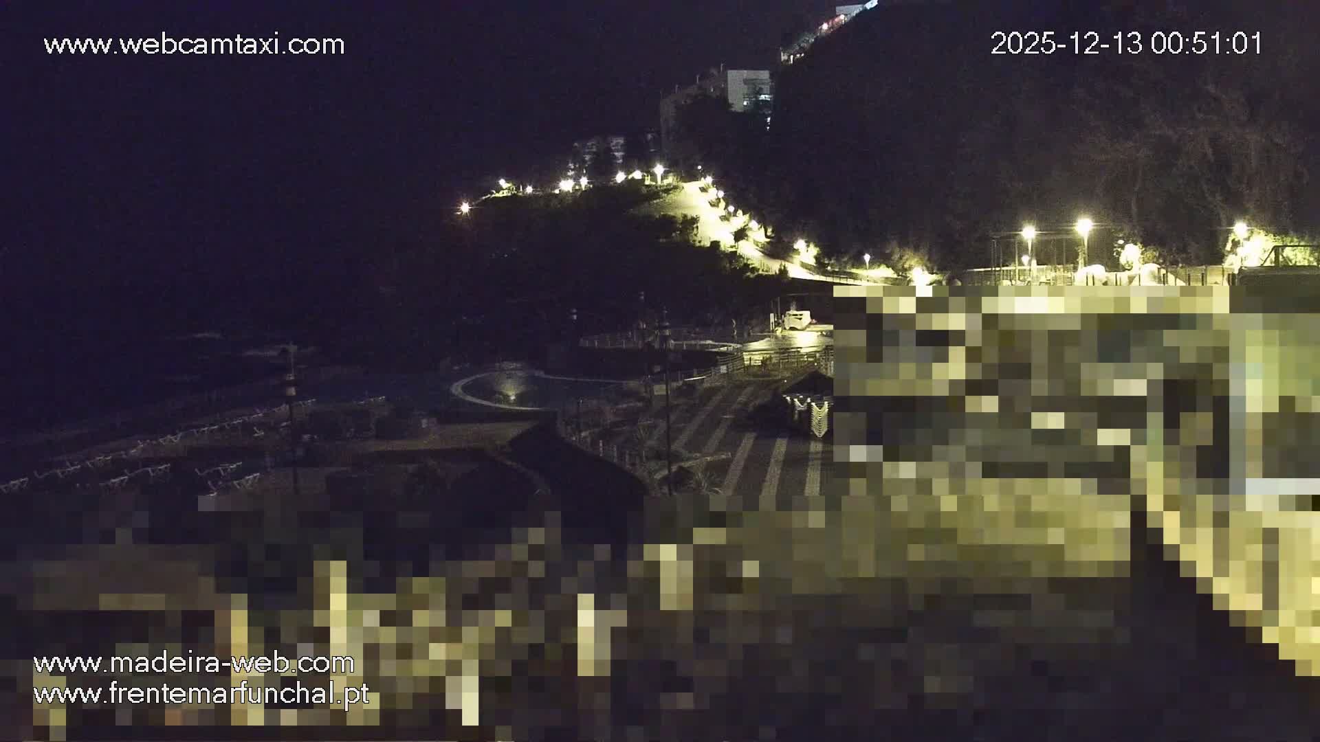 Sao Martinho, Praia da Ponta Gorda Coast Live Cam - Funchal, Madeira, Portugal