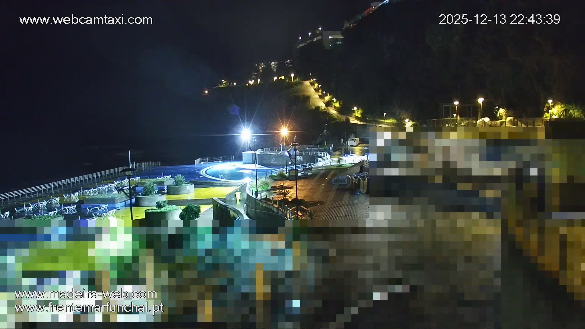 Sao Martinho, Praia da Ponta Gorda Coast Live Cam - Funchal, Madeira, Portugal