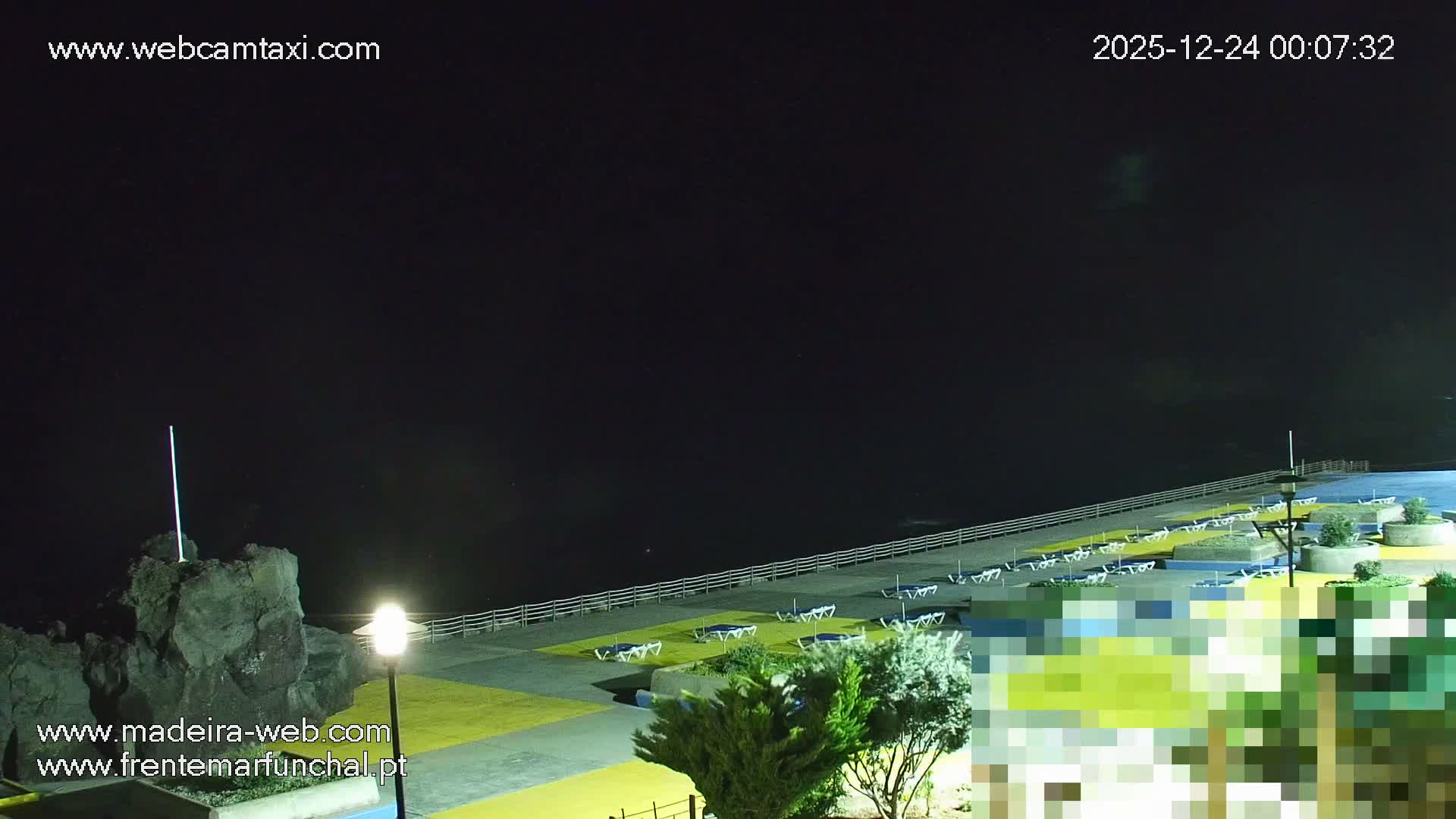 Sao Martinho, Praia da Ponta Gorda Coast Live Cam - Funchal, Madeira, Portugal