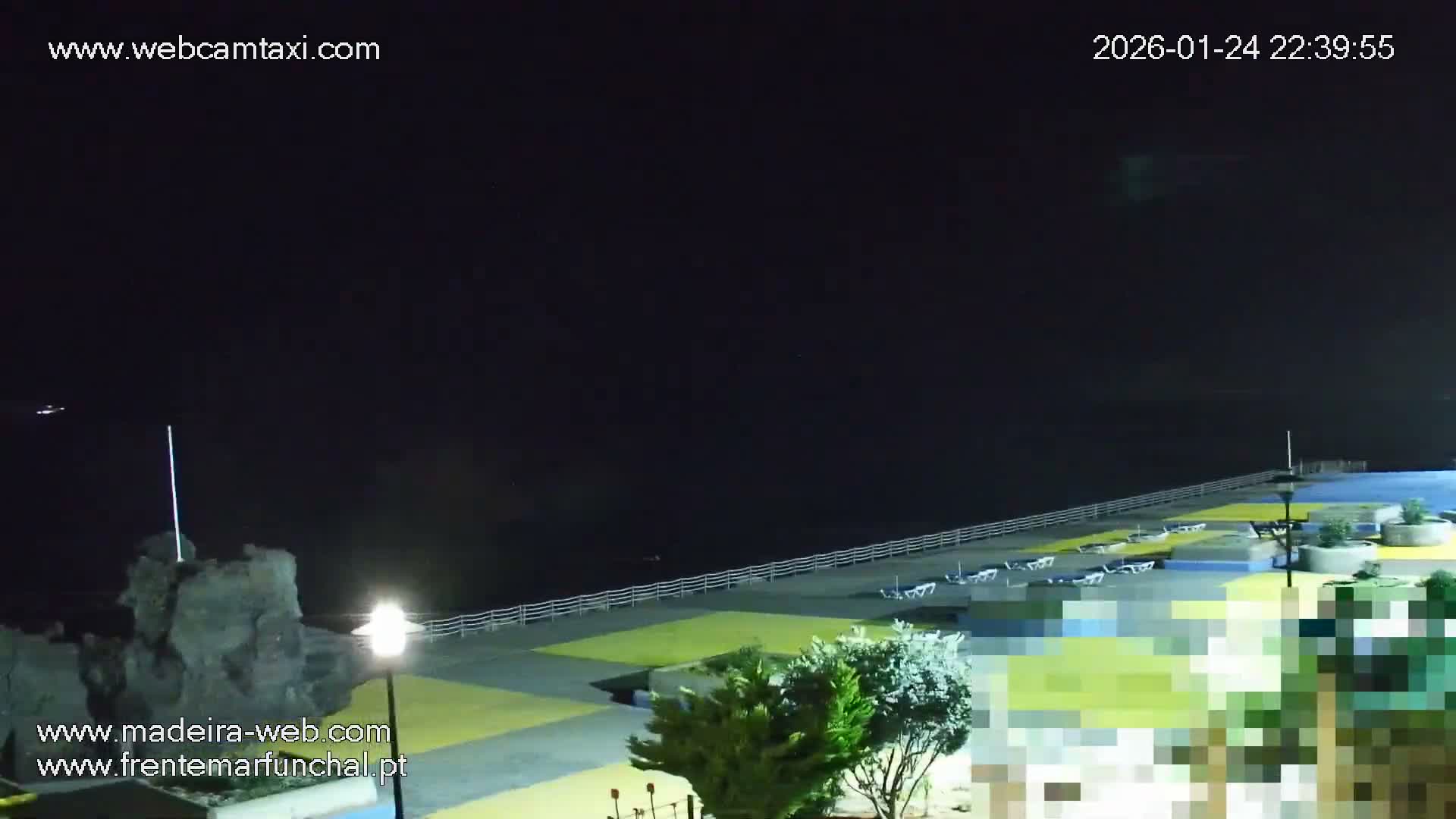 Sao Martinho, Praia da Ponta Gorda Coast Live Cam - Funchal, Madeira, Portugal