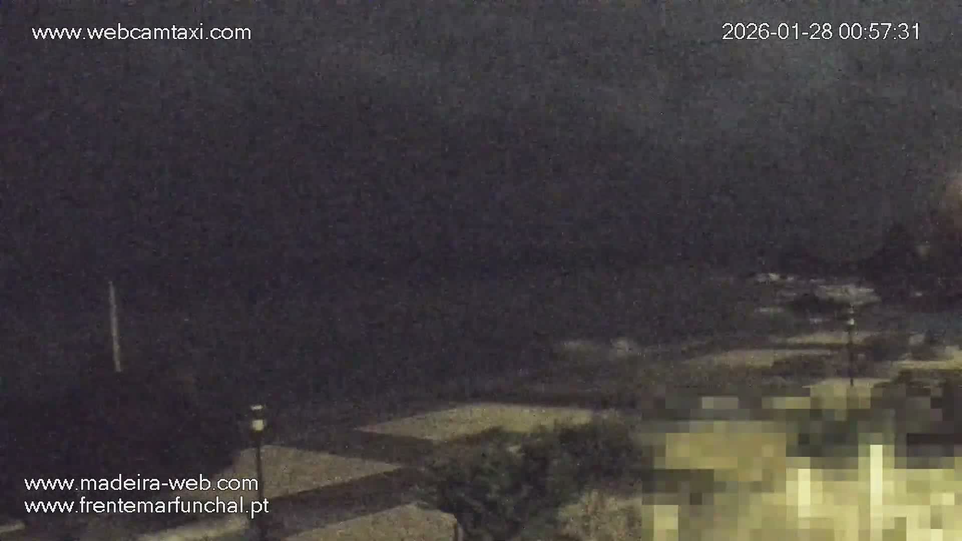 Sao Martinho, Praia da Ponta Gorda Coast Live Cam - Funchal, Madeira, Portugal