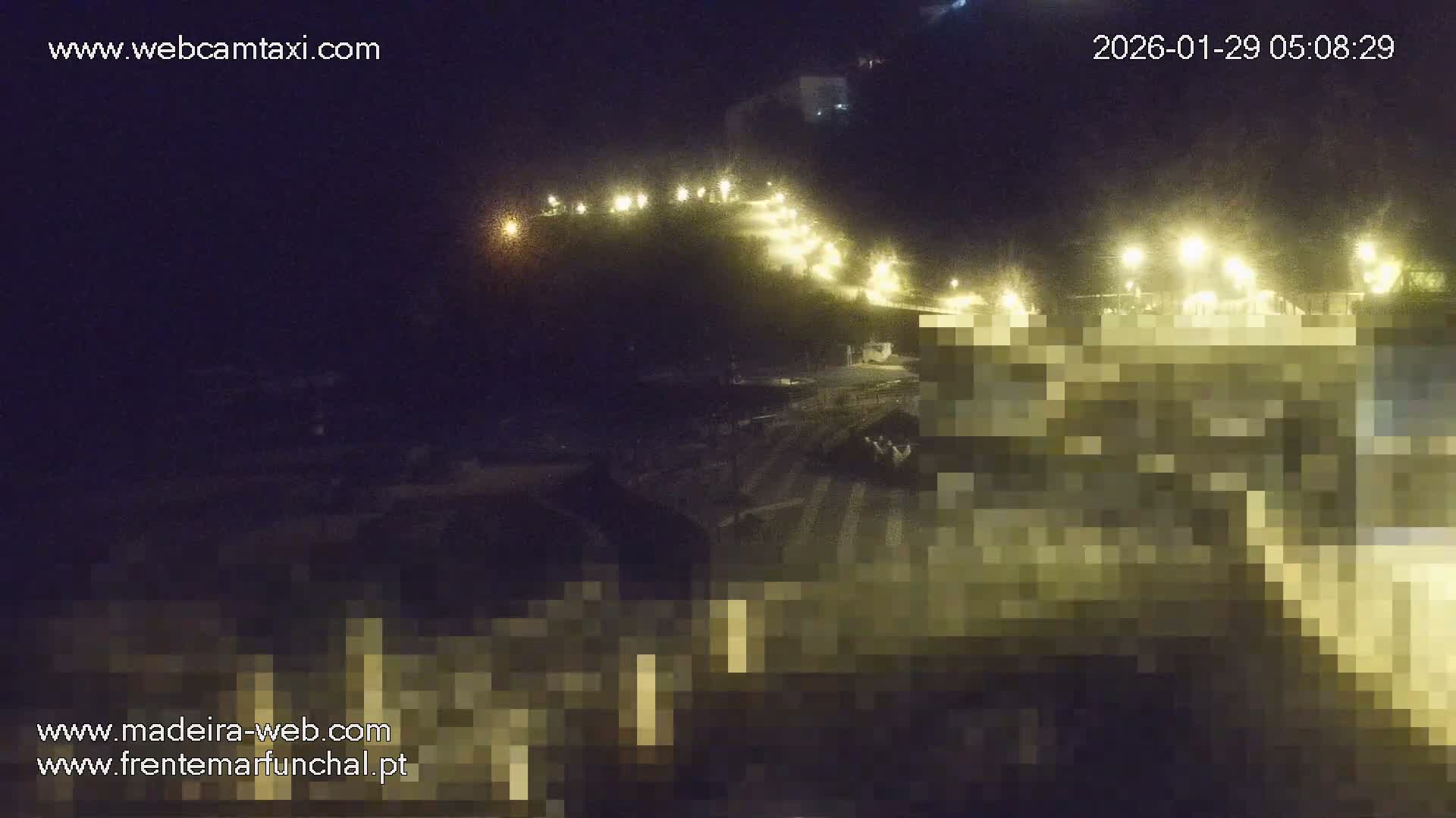 Sao Martinho, Praia da Ponta Gorda Coast Live Cam - Funchal, Madeira, Portugal