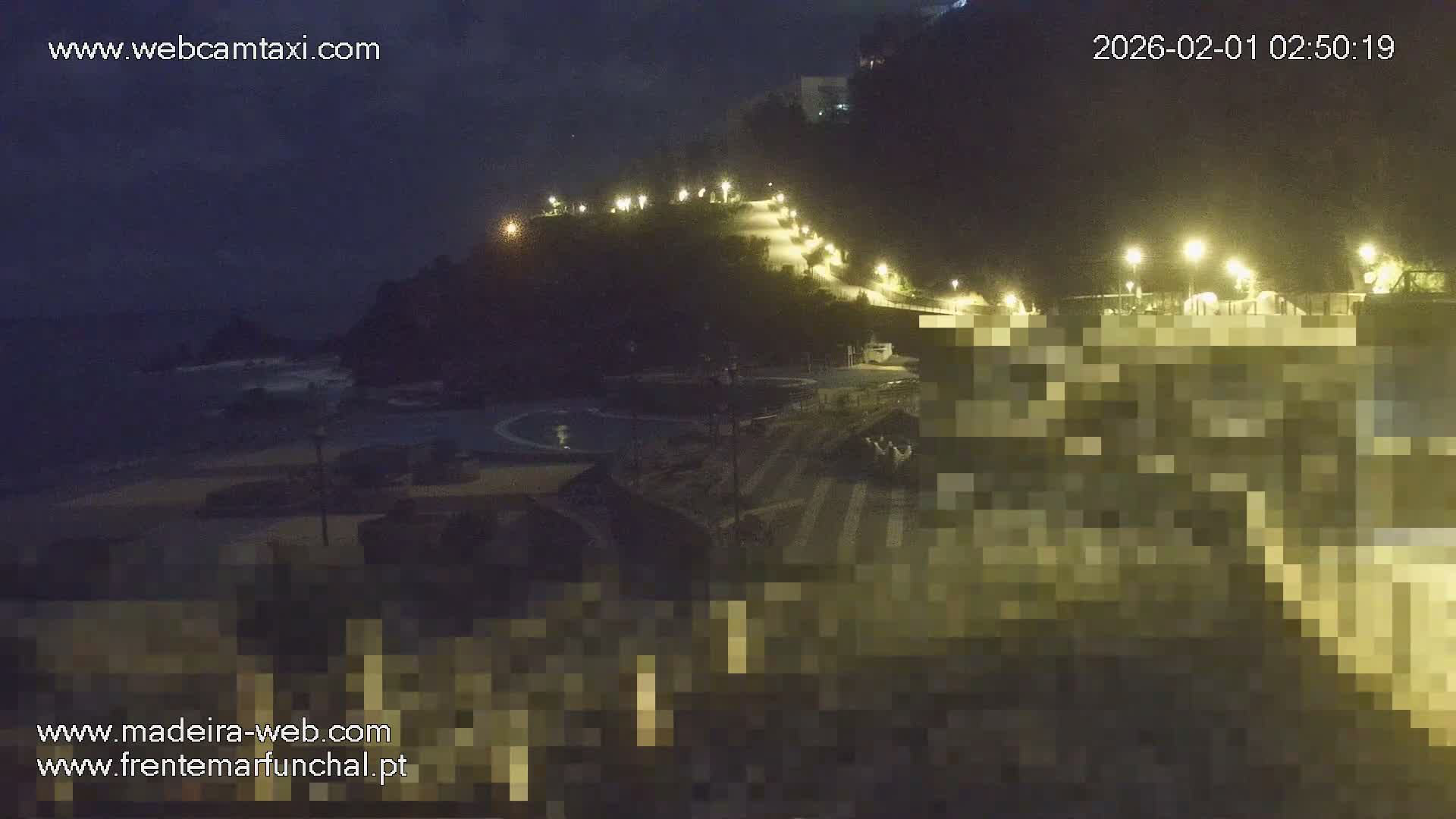 Sao Martinho, Praia da Ponta Gorda Coast Live Cam - Funchal, Madeira, Portugal