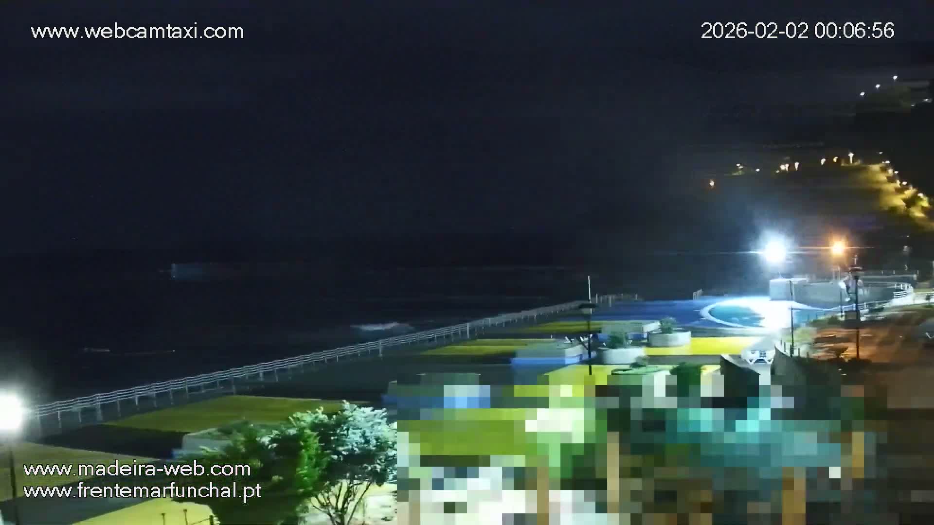 Sao Martinho, Praia da Ponta Gorda Coast Live Cam - Funchal, Madeira, Portugal