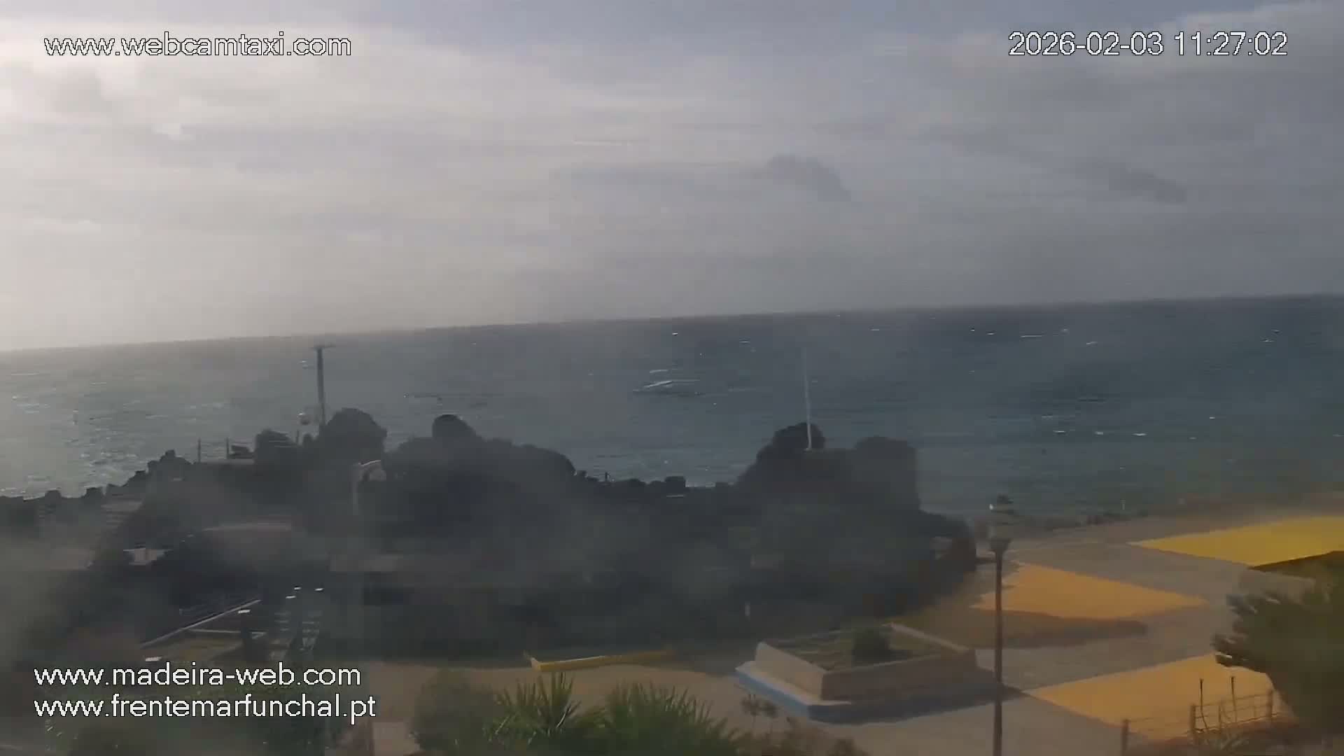 Sao Martinho, Praia da Ponta Gorda Coast Live Cam - Funchal, Madeira, Portugal