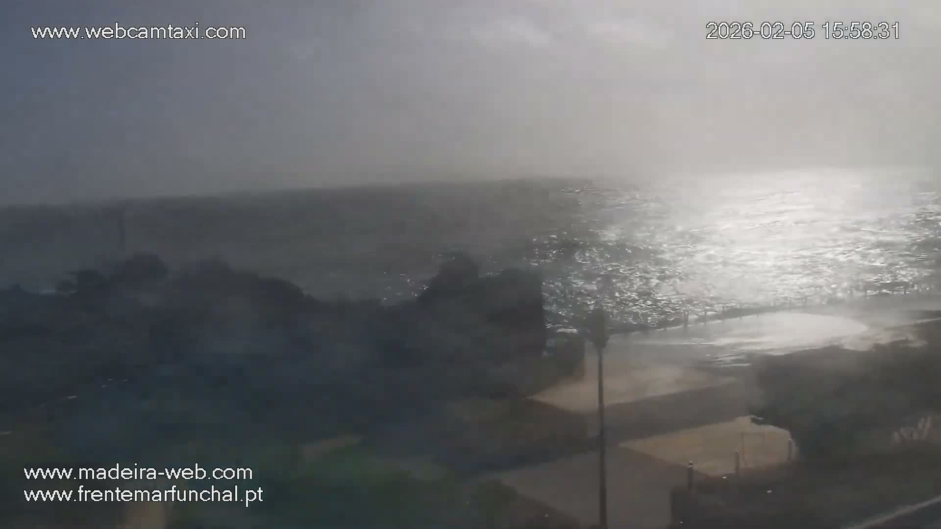 Sao Martinho, Praia da Ponta Gorda Coast Live Cam - Funchal, Madeira, Portugal