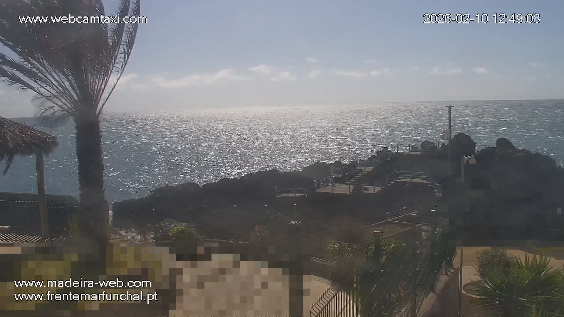 Sao Martinho, Praia da Ponta Gorda Coast Live Cam - Funchal, Madeira, Portugal
