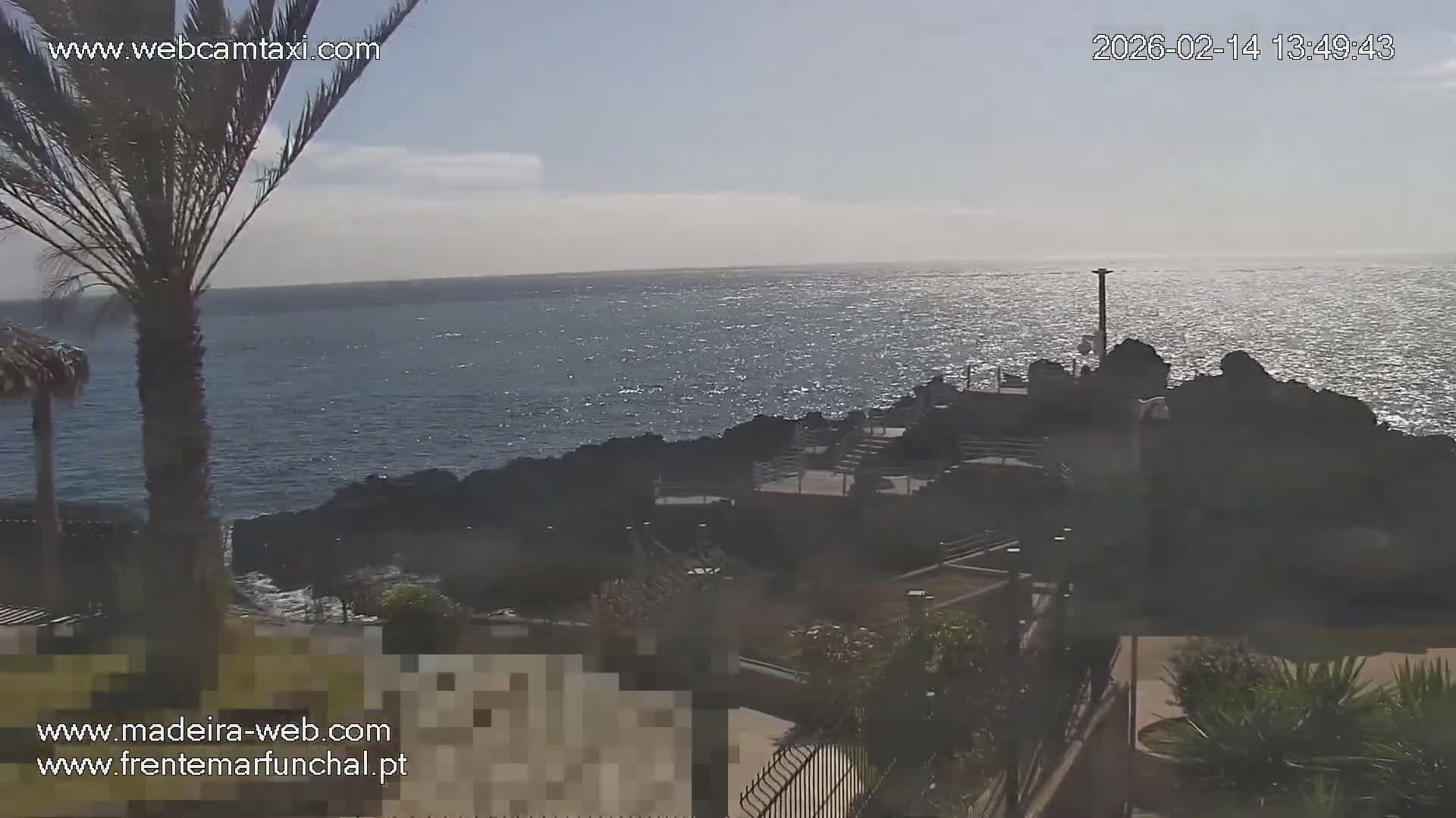 Sao Martinho, Praia da Ponta Gorda Coast Live Cam - Funchal, Madeira, Portugal