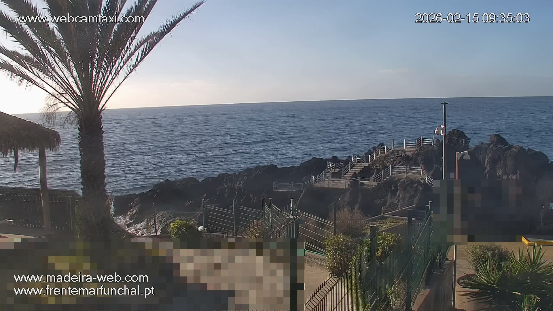 Sao Martinho, Praia da Ponta Gorda Coast Live Cam - Funchal, Madeira, Portugal