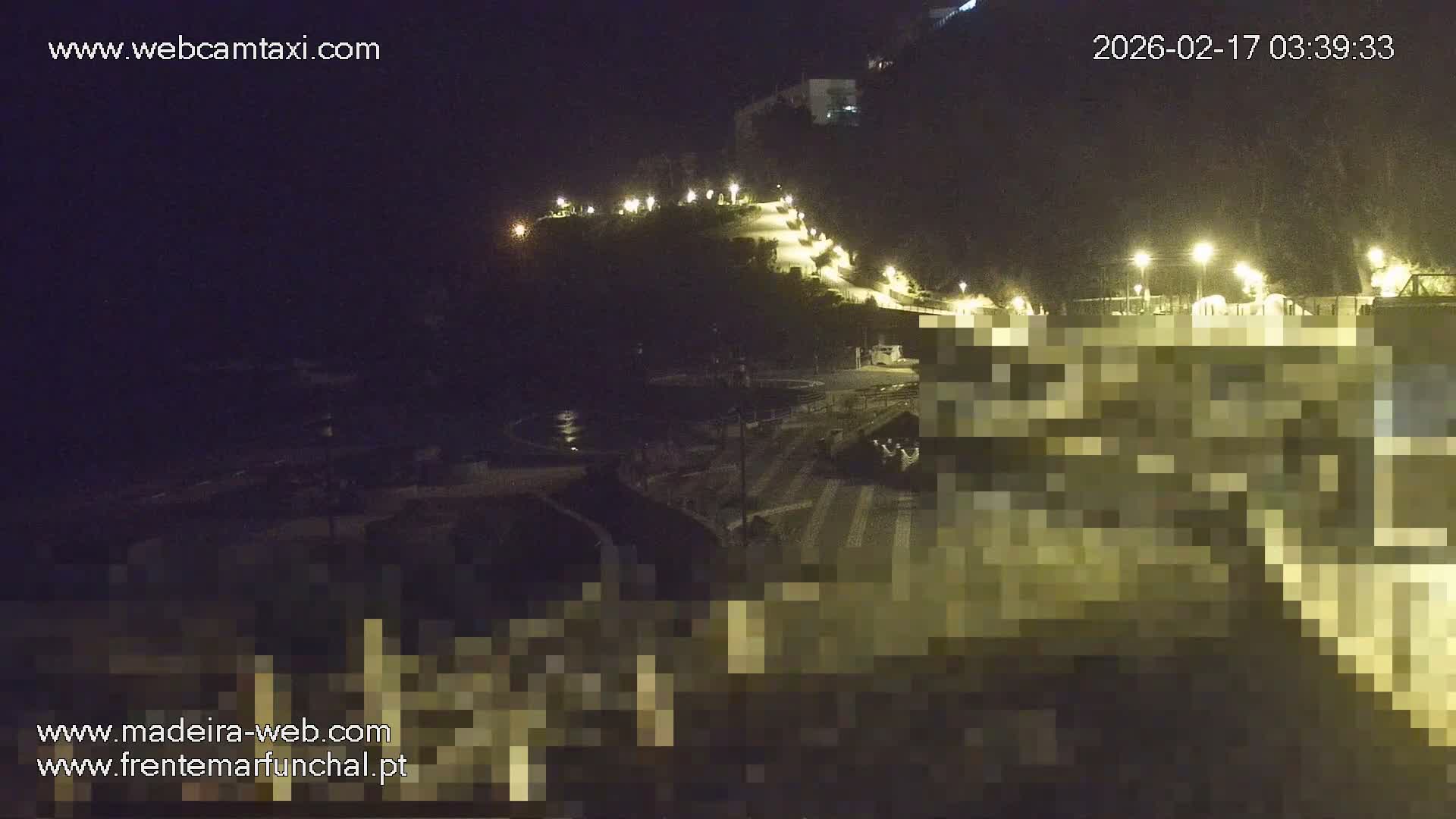 Sao Martinho, Praia da Ponta Gorda Coast Live Cam - Funchal, Madeira, Portugal