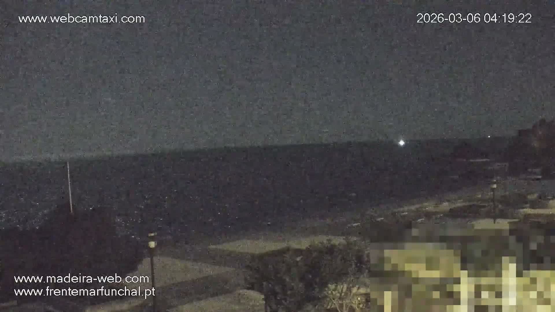 Sao Martinho, Praia da Ponta Gorda Coast Live Cam - Funchal, Madeira, Portugal