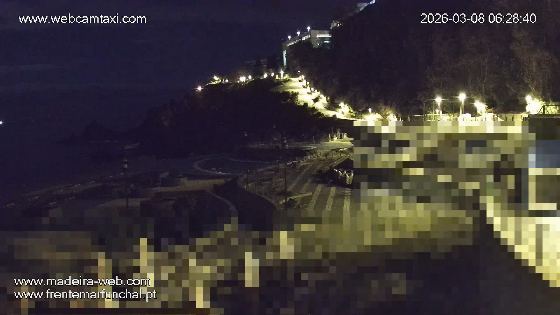 Sao Martinho, Praia da Ponta Gorda Coast Live Cam - Funchal, Madeira, Portugal