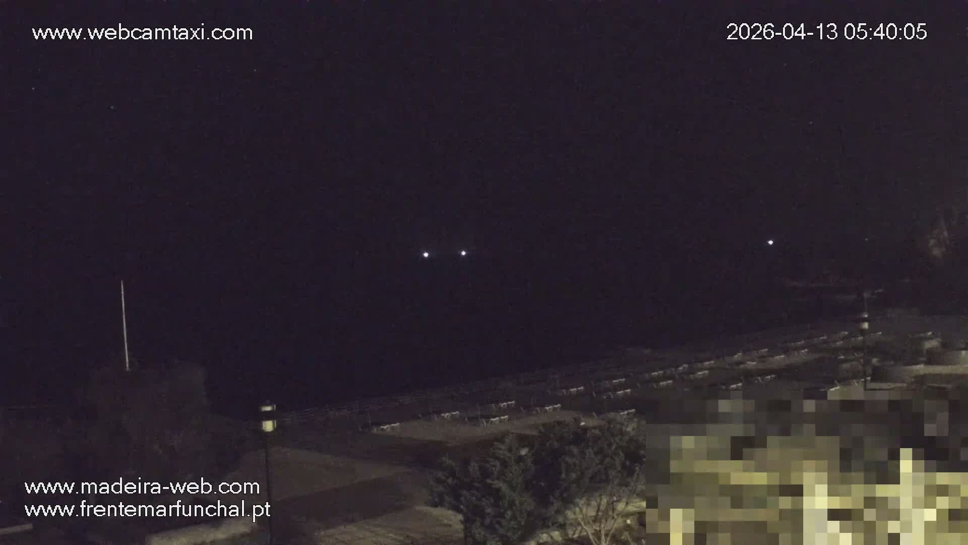 Sao Martinho, Praia da Ponta Gorda Coast Live Cam - Funchal, Madeira, Portugal