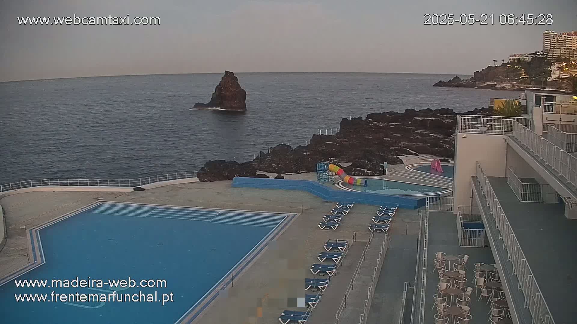 Sao Martinho, Lido Bathing Pool Complex Live Cam -  Funchal, Madeira, Portugal