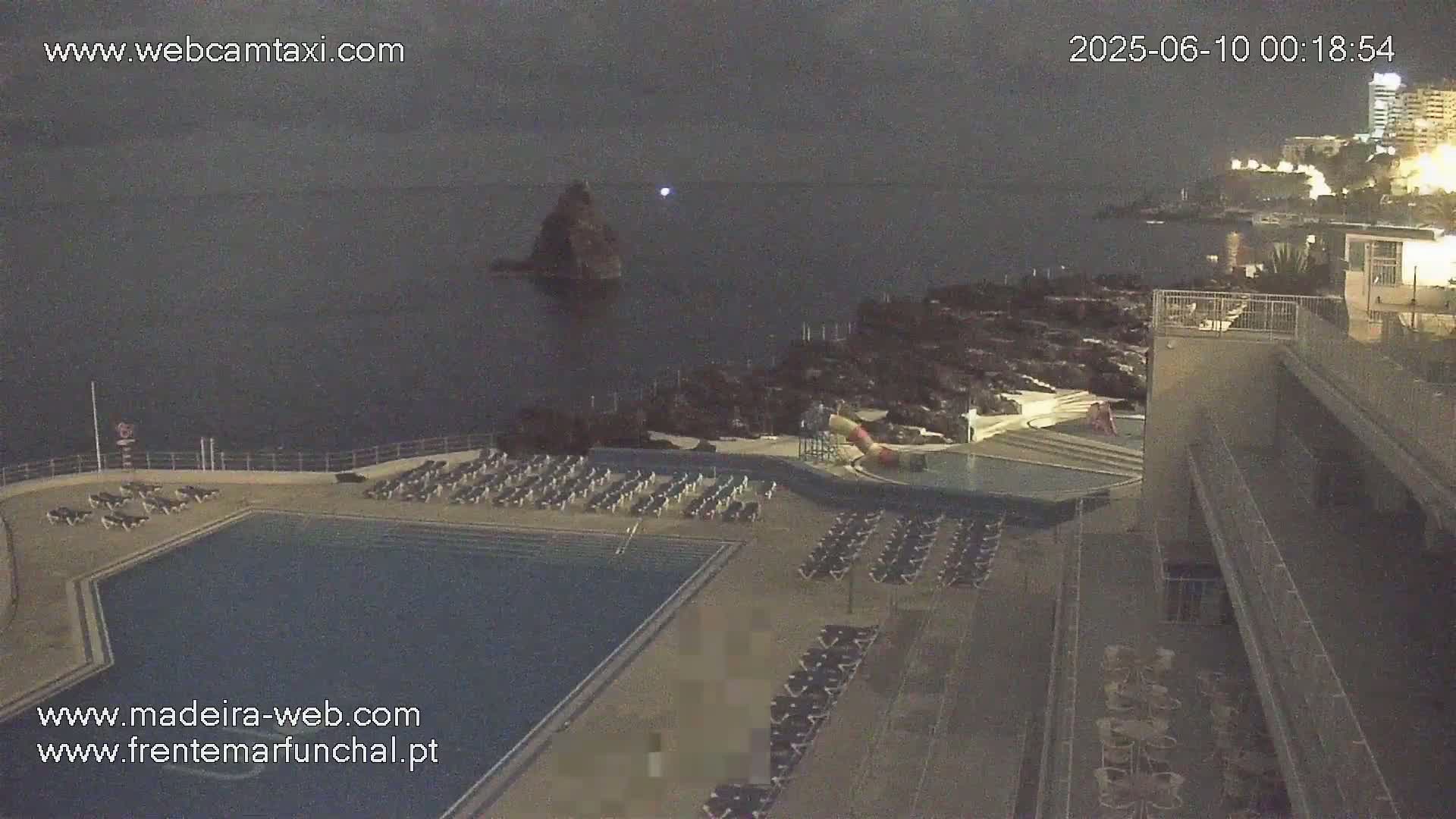 Sao Martinho, Lido Bathing Pool Complex Live Cam -  Funchal, Madeira, Portugal
