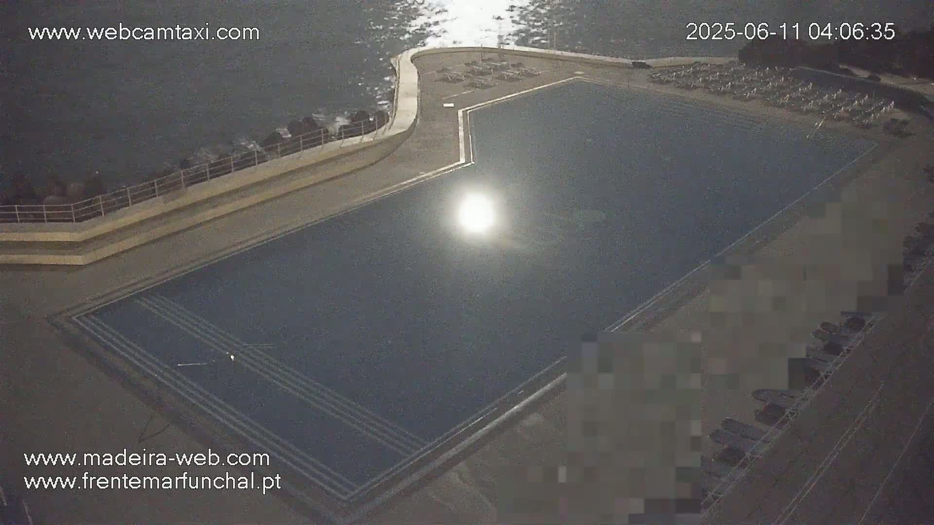 Sao Martinho, Lido Bathing Pool Complex Live Cam -  Funchal, Madeira, Portugal