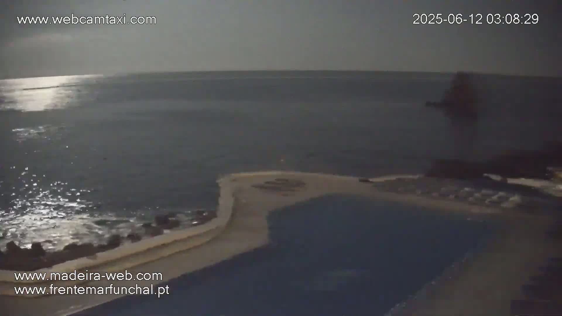 Sao Martinho, Lido Bathing Pool Complex Live Cam -  Funchal, Madeira, Portugal