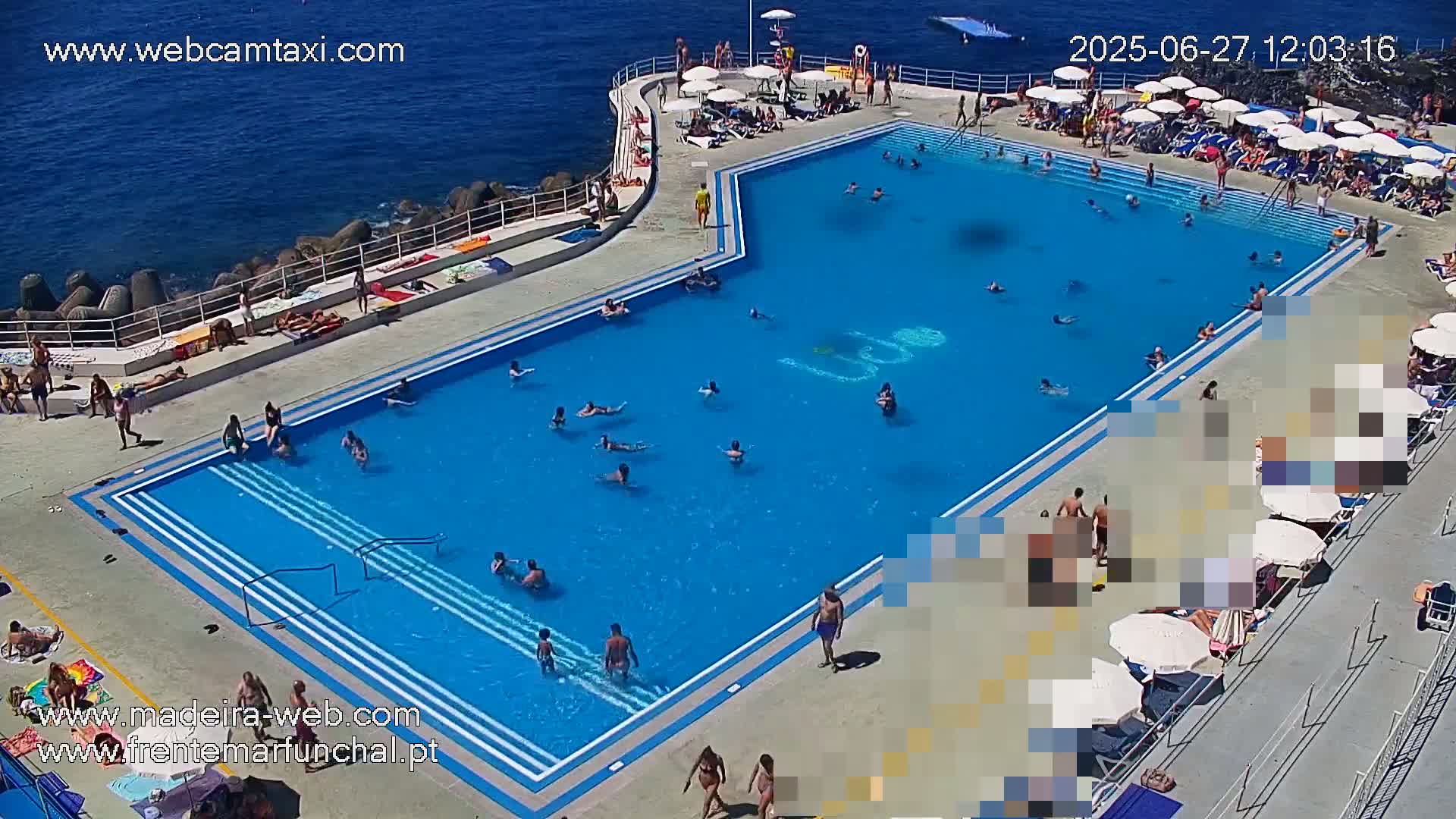 Sao Martinho, Lido Bathing Pool Complex Live Cam -  Funchal, Madeira, Portugal