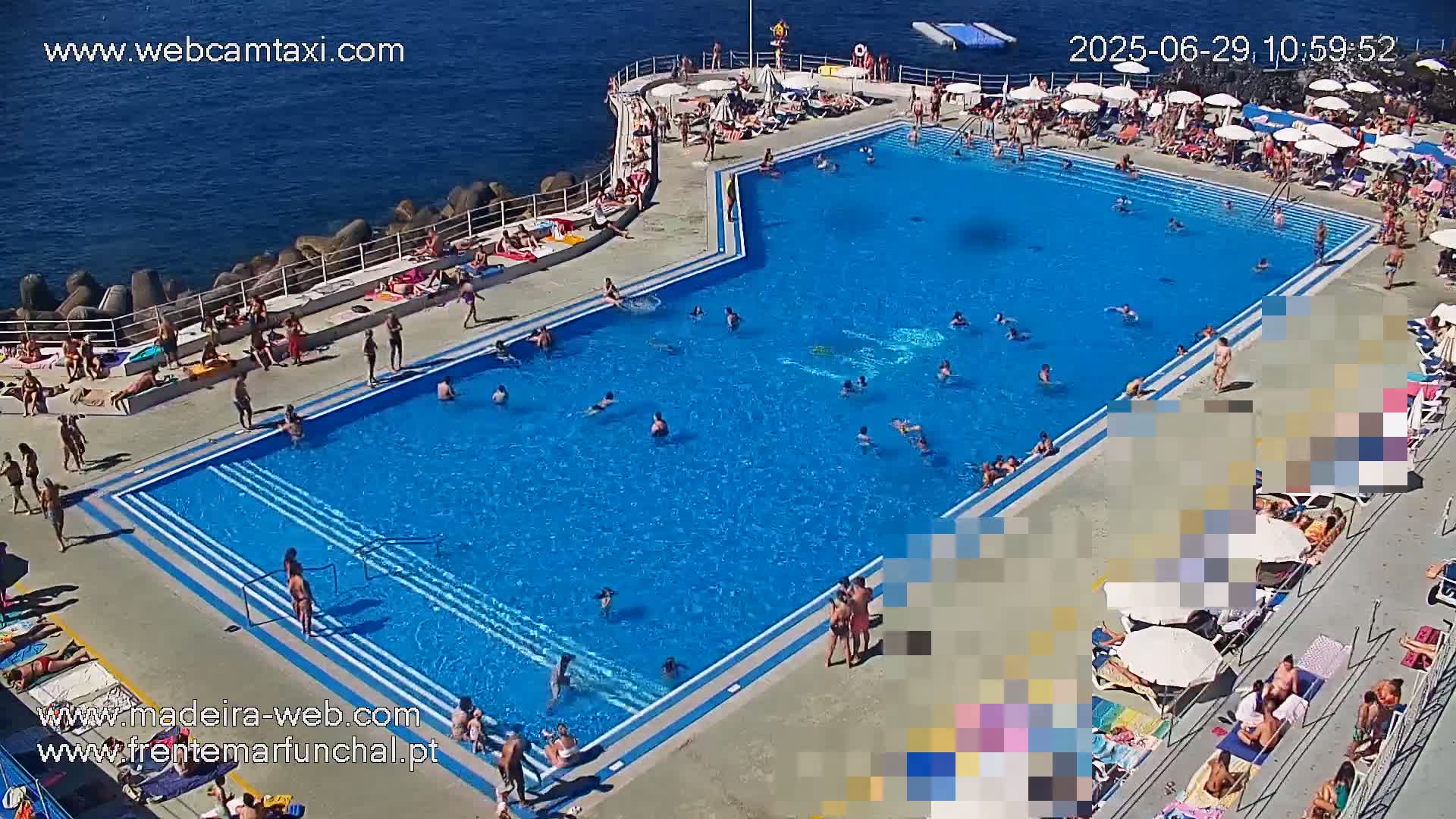 Sao Martinho, Lido Bathing Pool Complex Live Cam -  Funchal, Madeira, Portugal