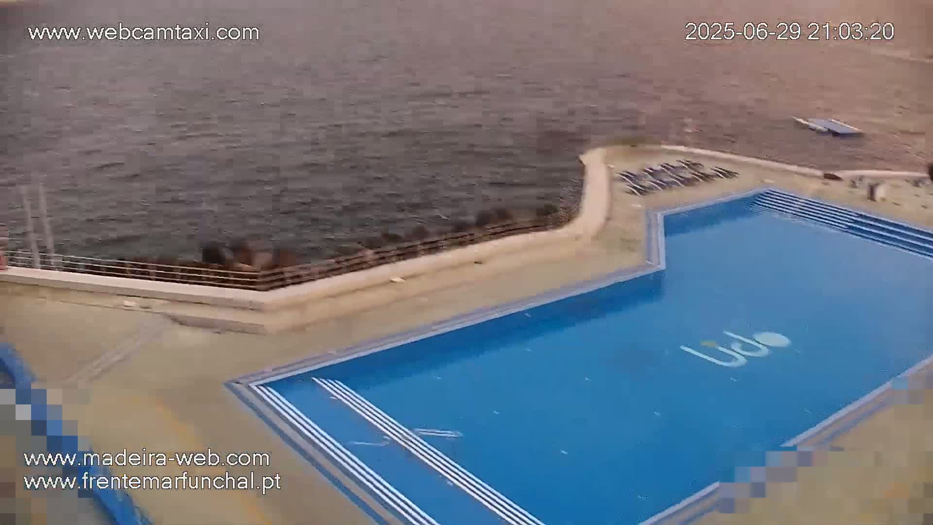 Sao Martinho, Lido Bathing Pool Complex Live Cam -  Funchal, Madeira, Portugal