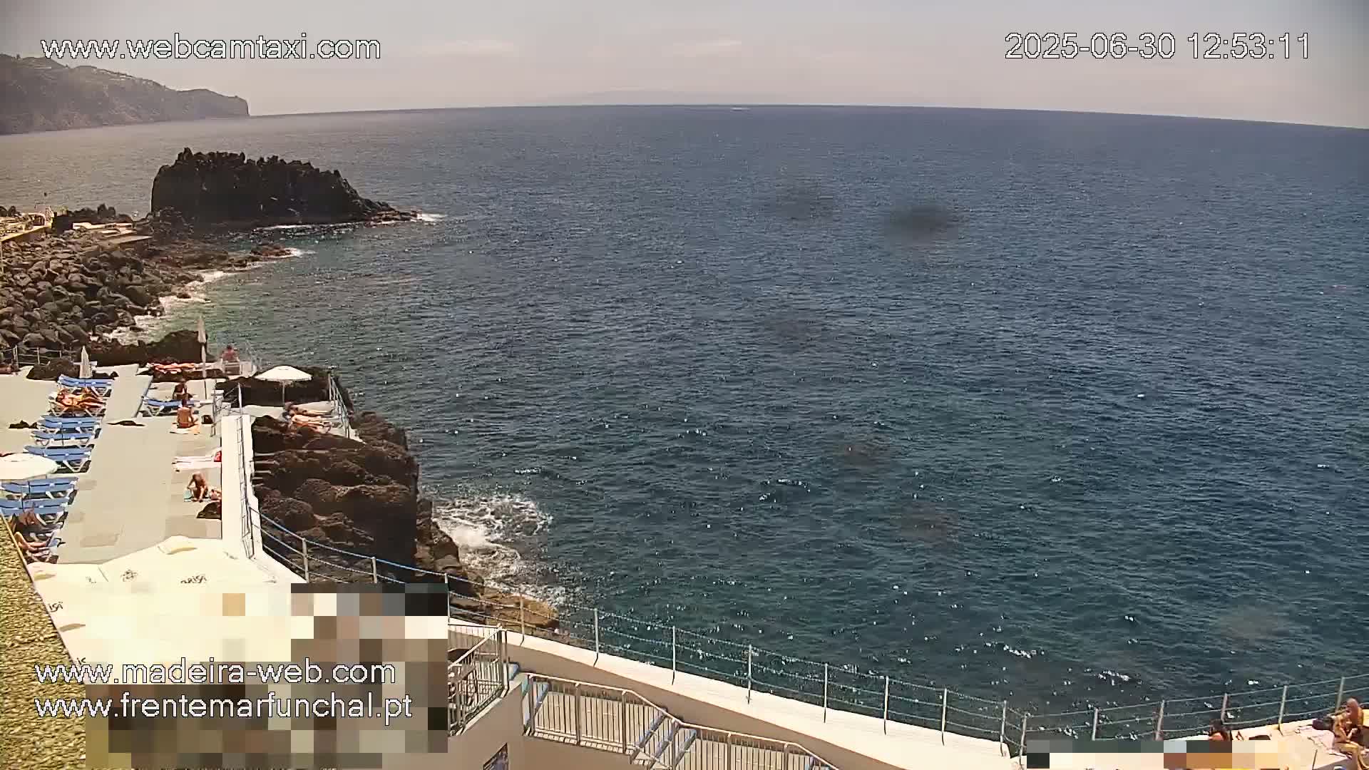 Sao Martinho, Lido Bathing Pool Complex Live Cam -  Funchal, Madeira, Portugal