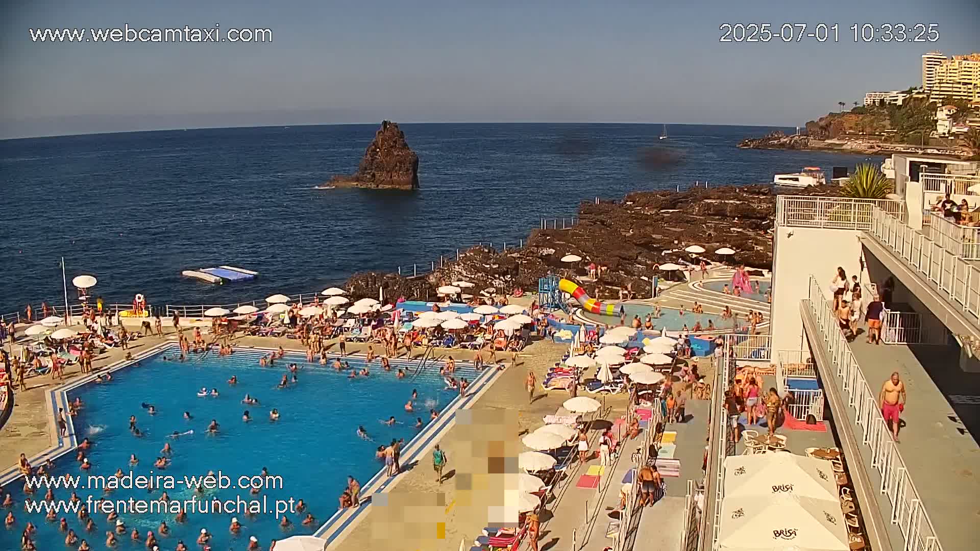Sao Martinho, Lido Bathing Pool Complex Live Cam -  Funchal, Madeira, Portugal